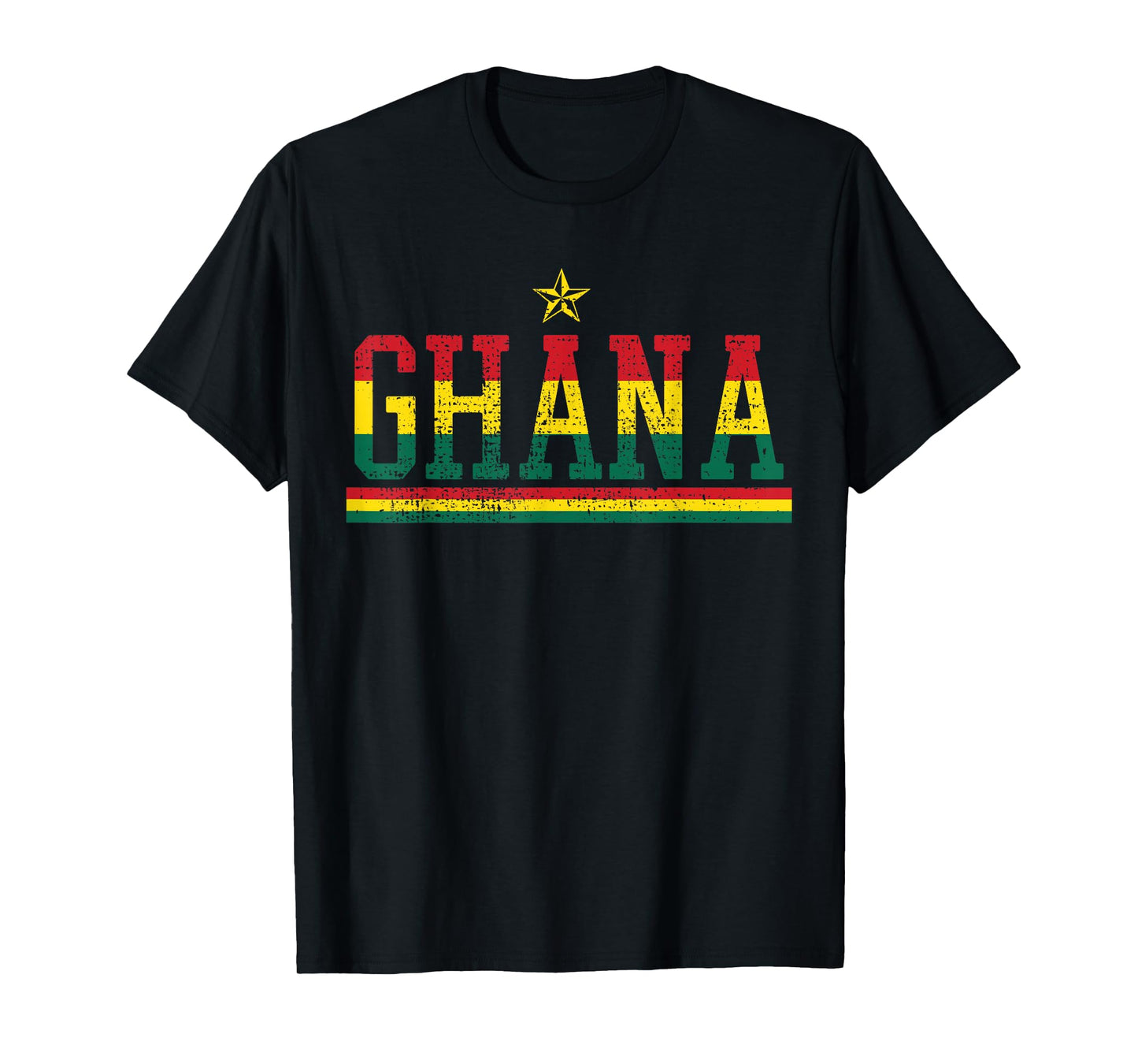 Ghana Country Flag Ghanaian Pride T-Shirt