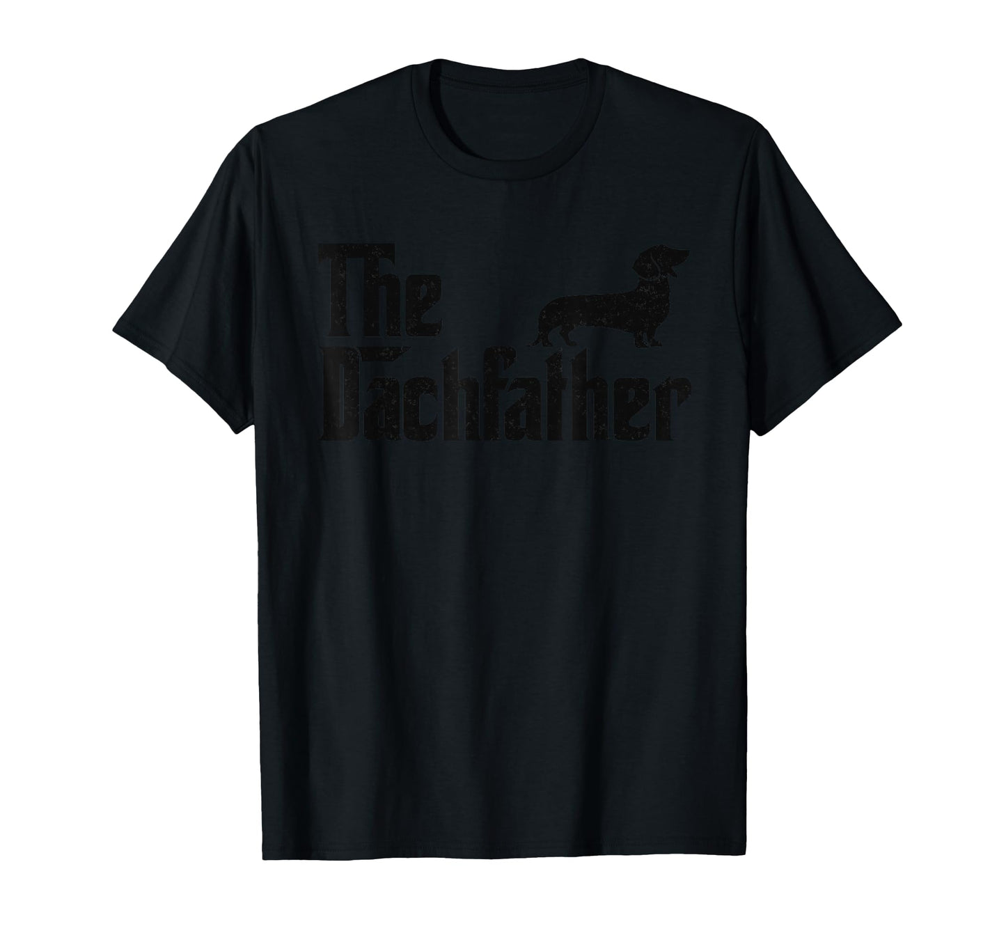 The Dogfather Dachshund Wiener Dog Funny Father Dog Lover T-Shirt