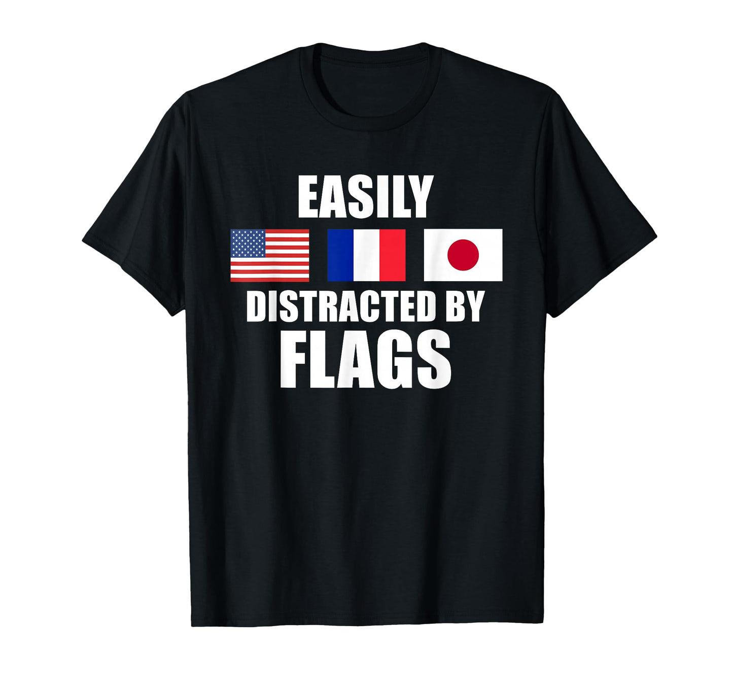 Vexillology Distracted By Flags T-Shirt