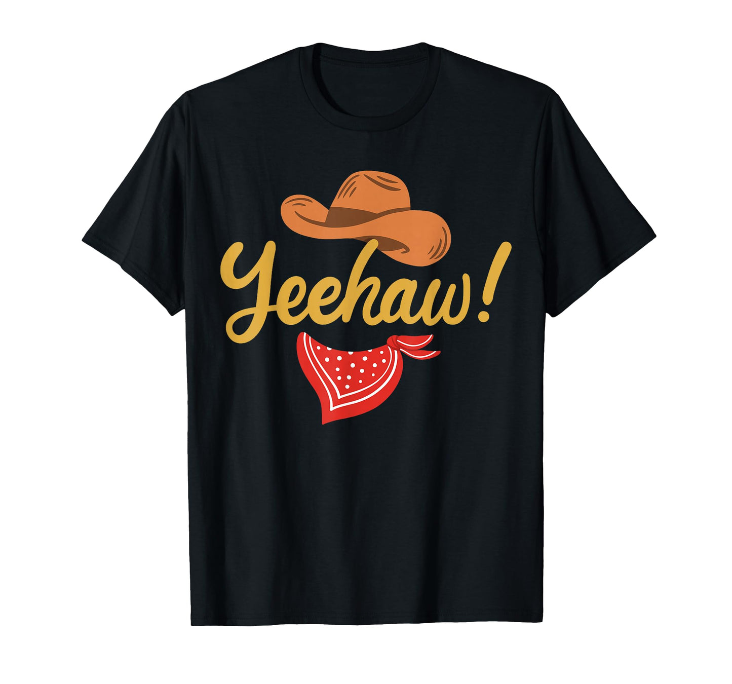 Yeehaw Cowboy Cowgirl Western Country Rodeo T-Shirt