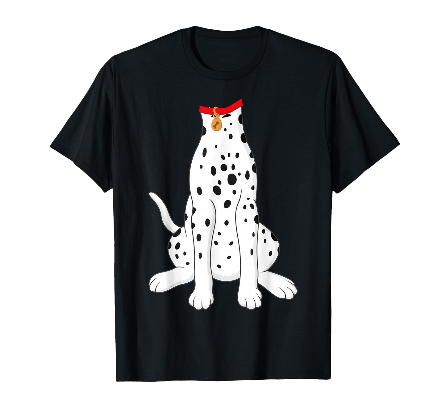 Dalmatian Shirt Adult Men Women Kids Dalmatian Costume T-Shirt
