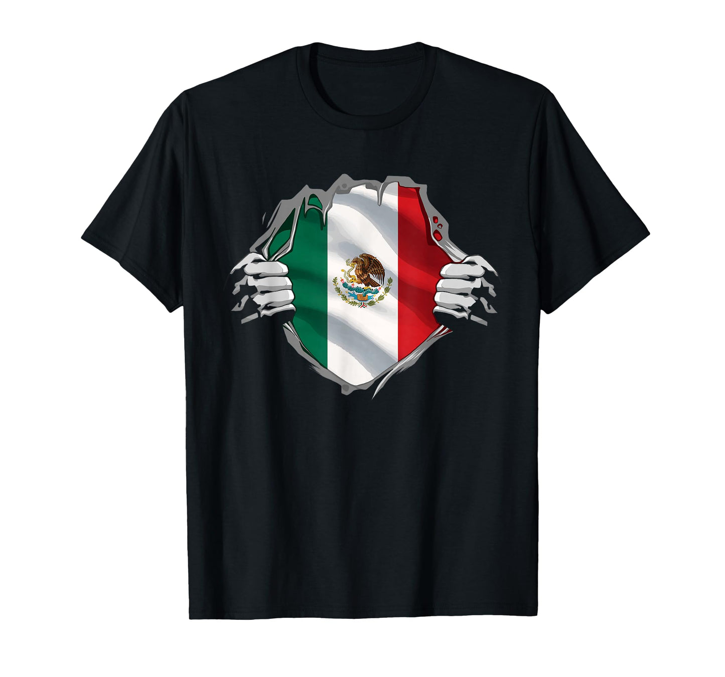 Mexico Shirt Mexican Flag Shirt Hispanic Pride Independence T-Shirt