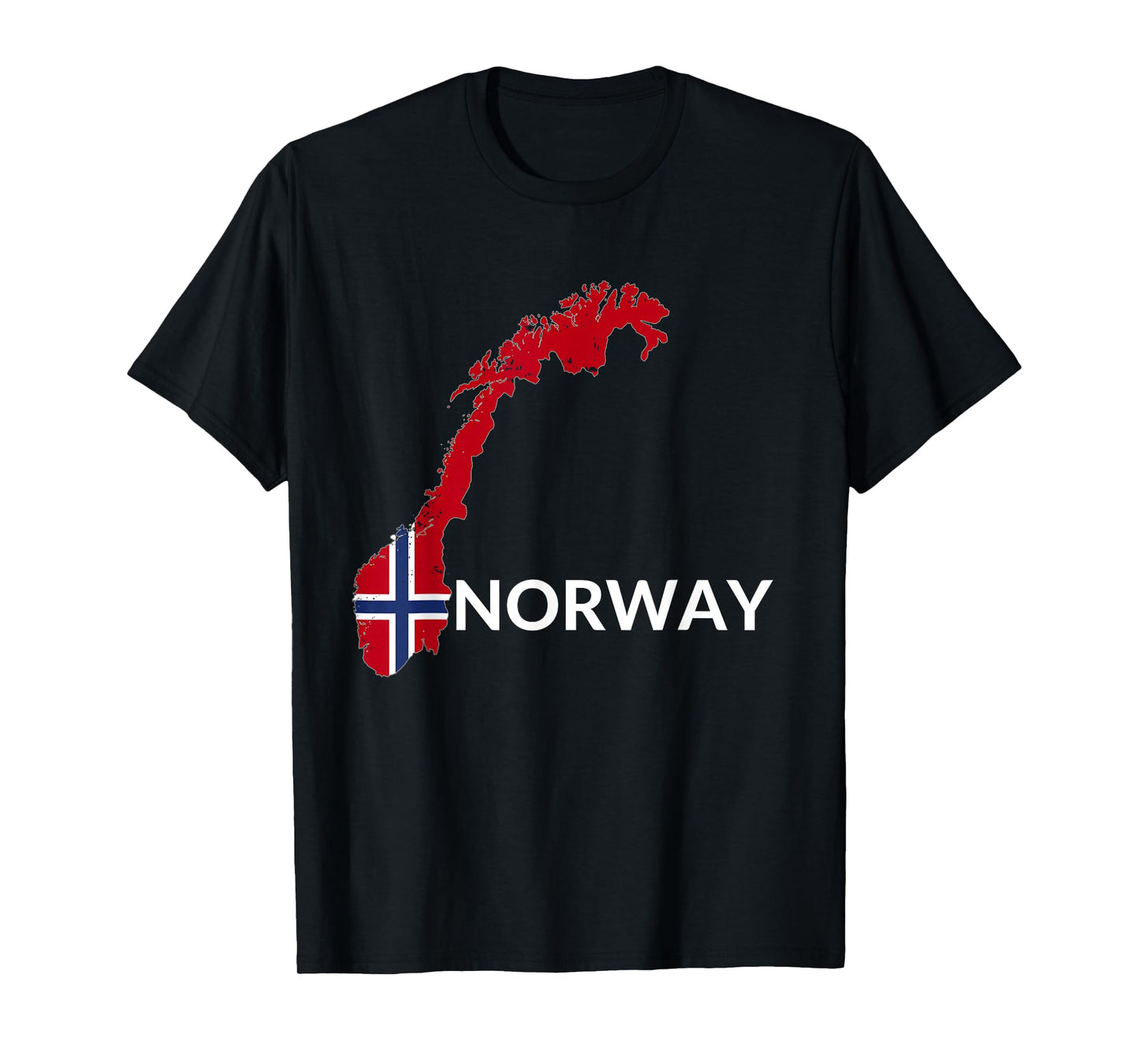 Norway Flag Hiking Holiday Norway Norwegian Flag T-Shirt