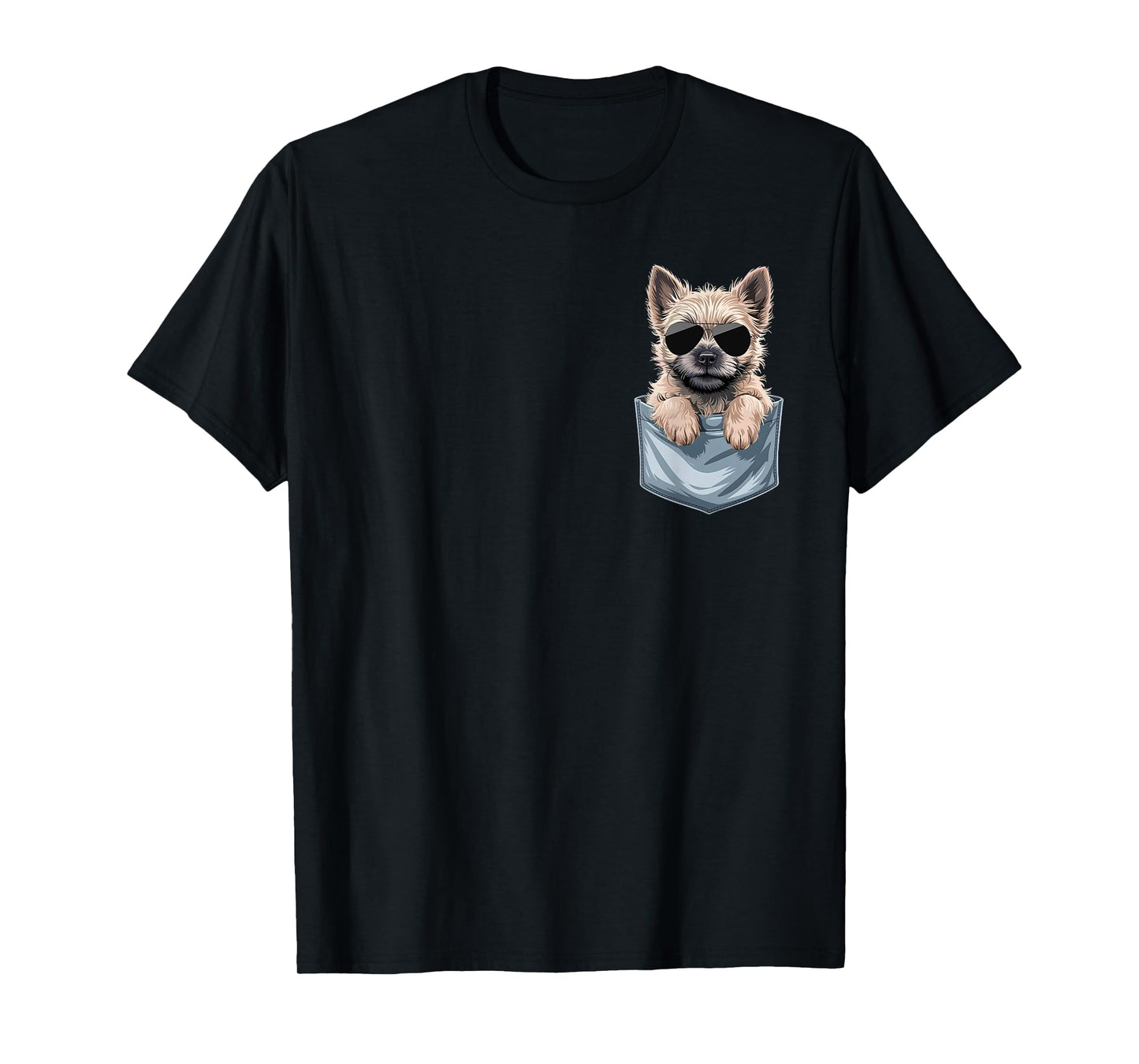 Cute Pocket Cairn Terrier Lover Dog Mom T-Shirt