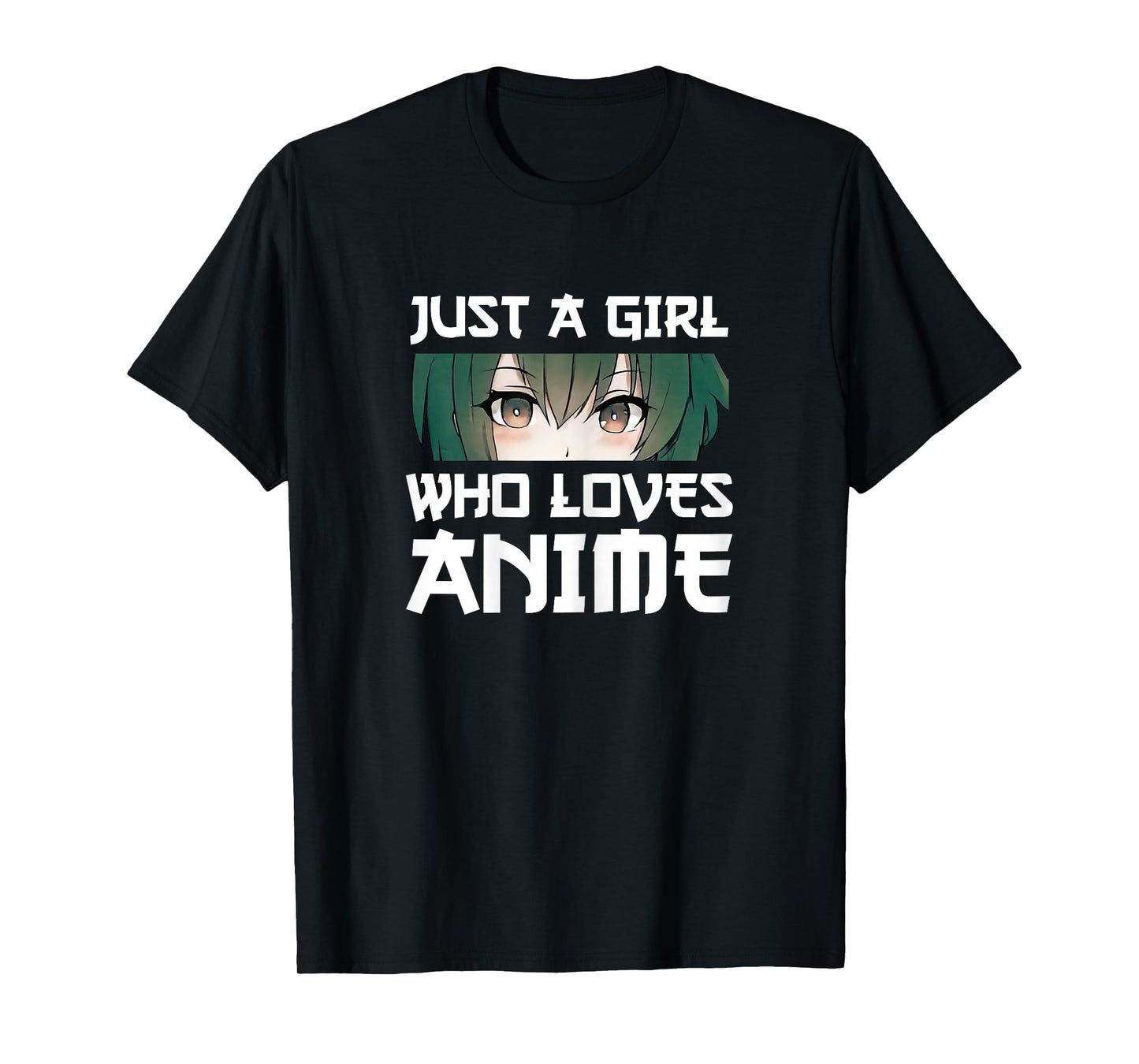 Just a Girl Who Loves Anime Gift T-Shirt