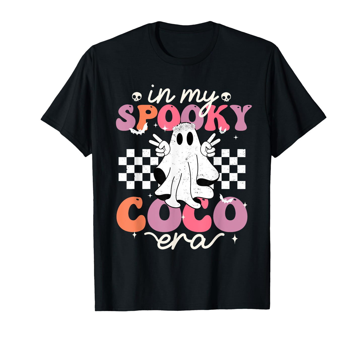 In My Spooky Coco Era Halloween Groovy Witchy Spooky T-Shirt