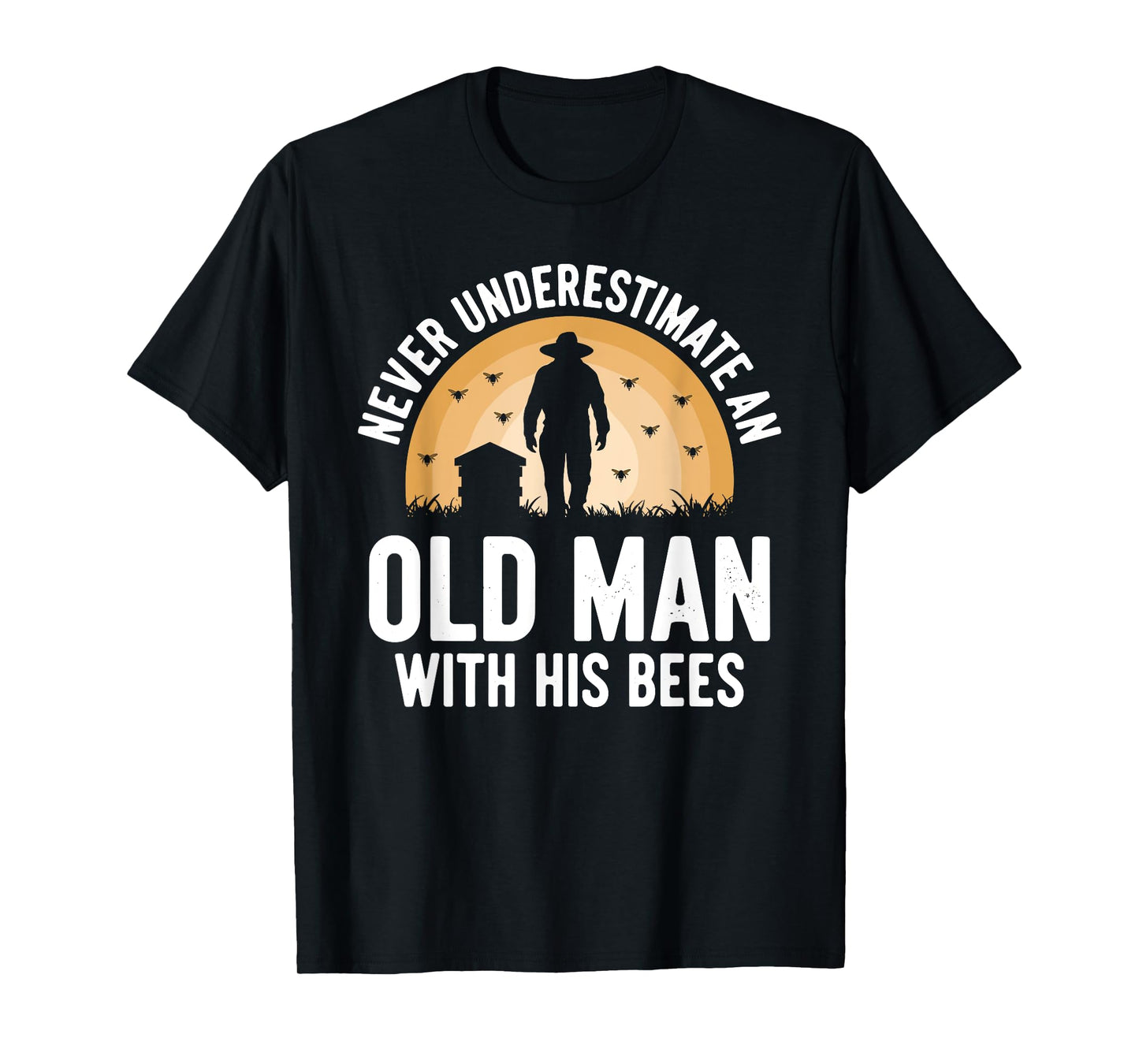 Beekeeper Quote Beekeeping Bee Hive Honeybee for Men T-Shirt