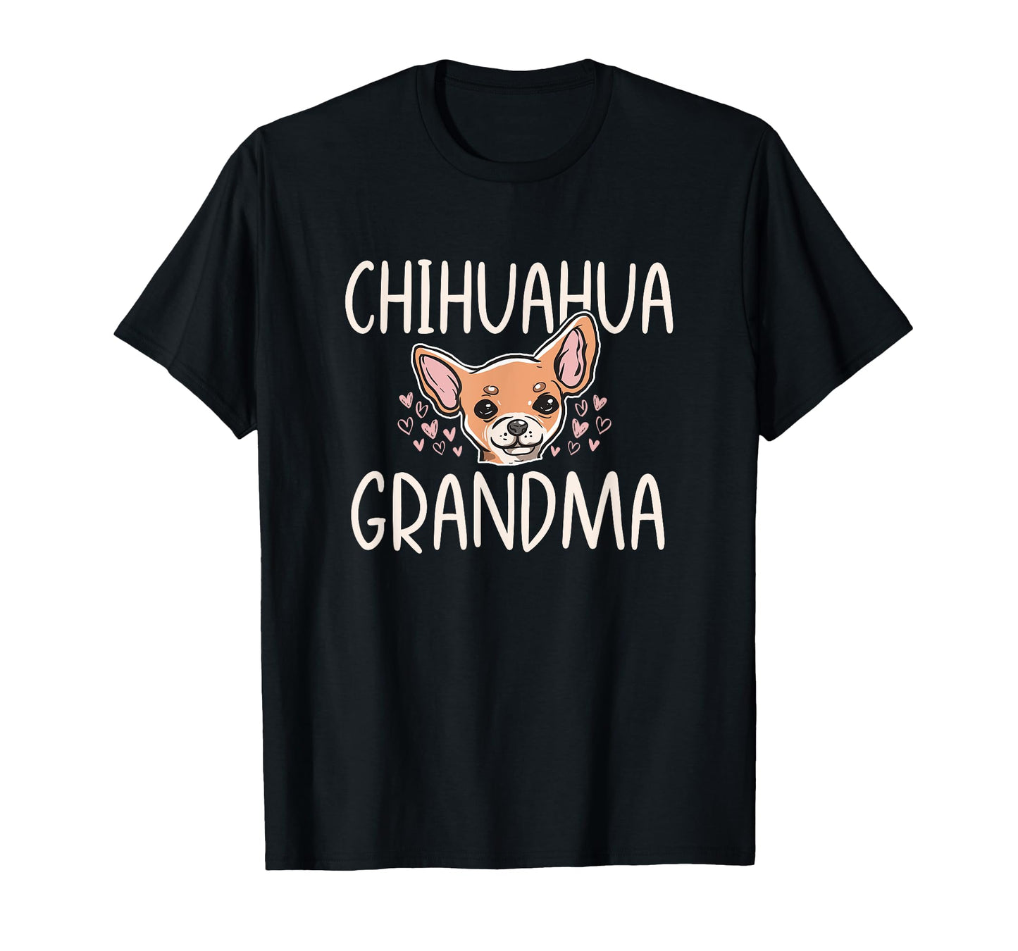 Chihuahua Mom Grandma Funny Dog Lover Puppy Owner Women T-Shirt