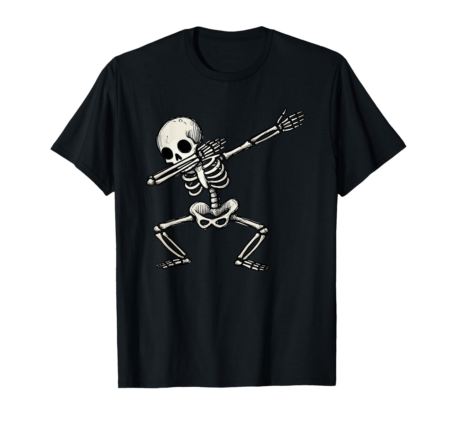 Skeleton Dabbing, Halloween, Men, Boys | Dab Dance, Rib Cage T-Shirt