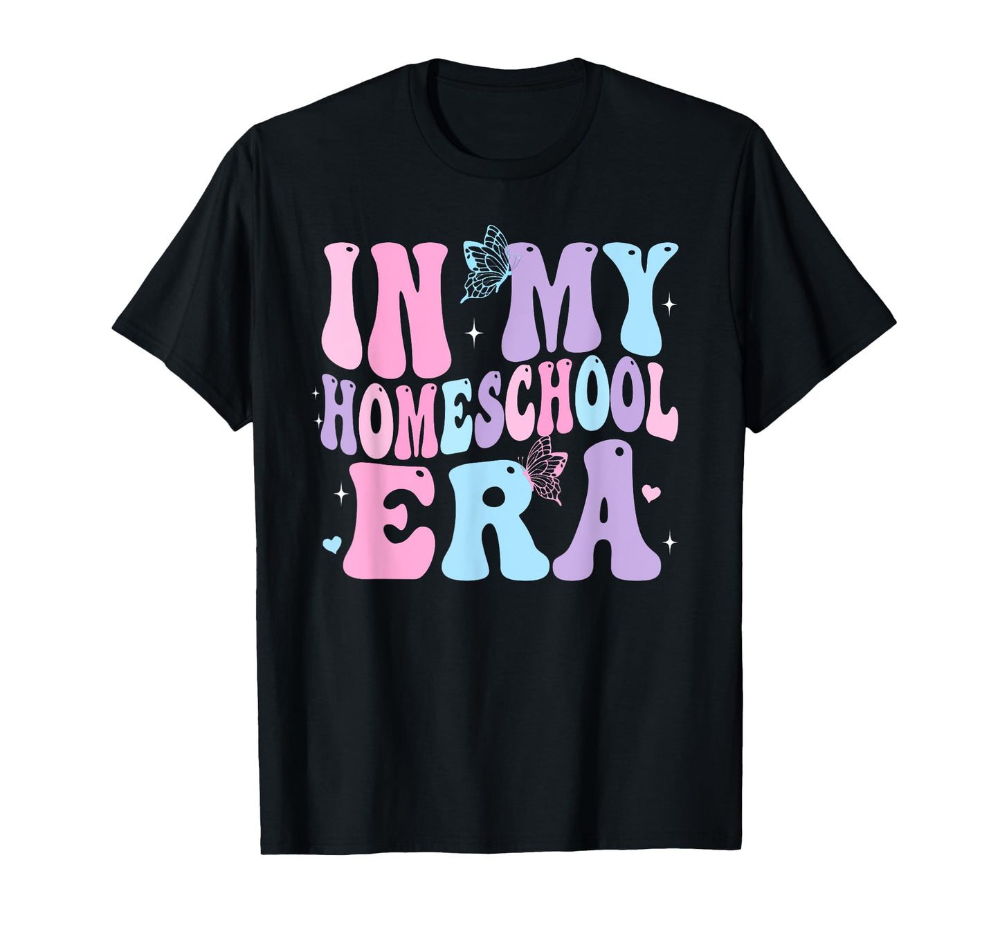 In My Homeschool Era Teachers Women Back To School Girls T-Shirt