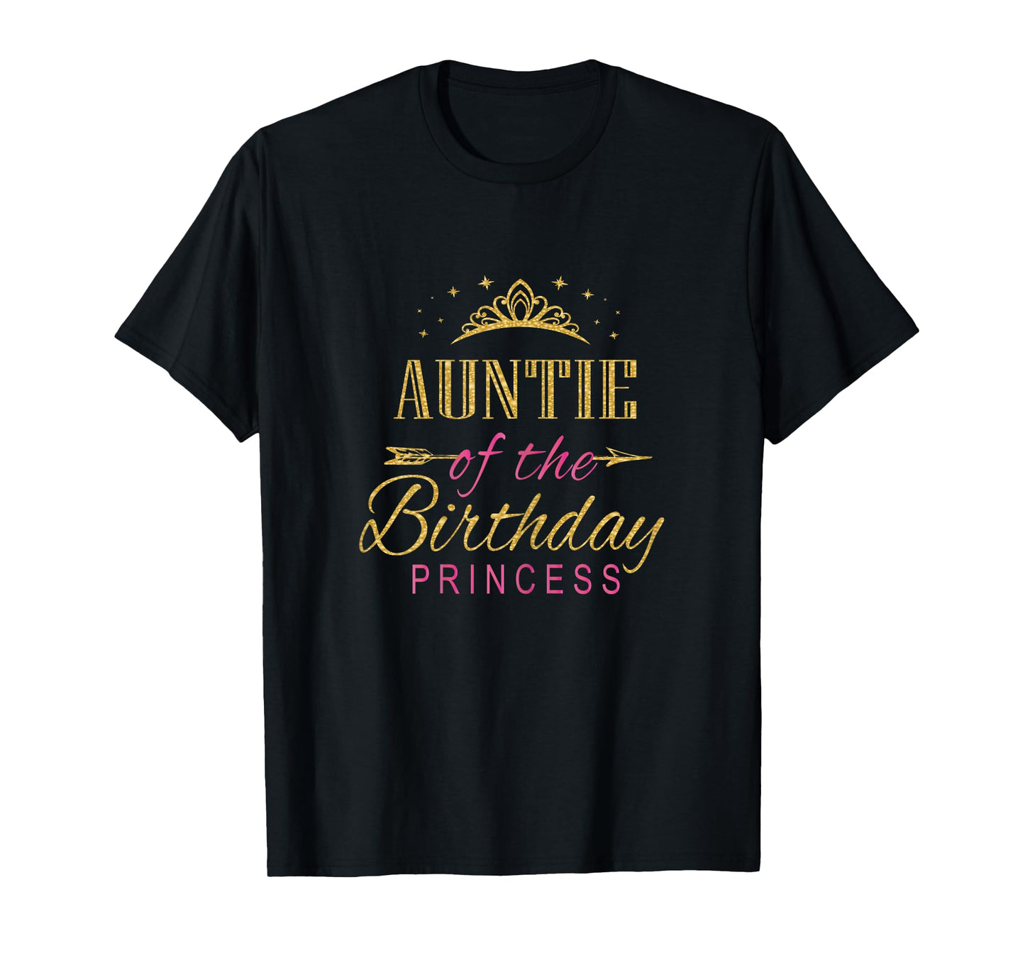 Auntie Of The Birthday Princess Girls Party T-Shirt