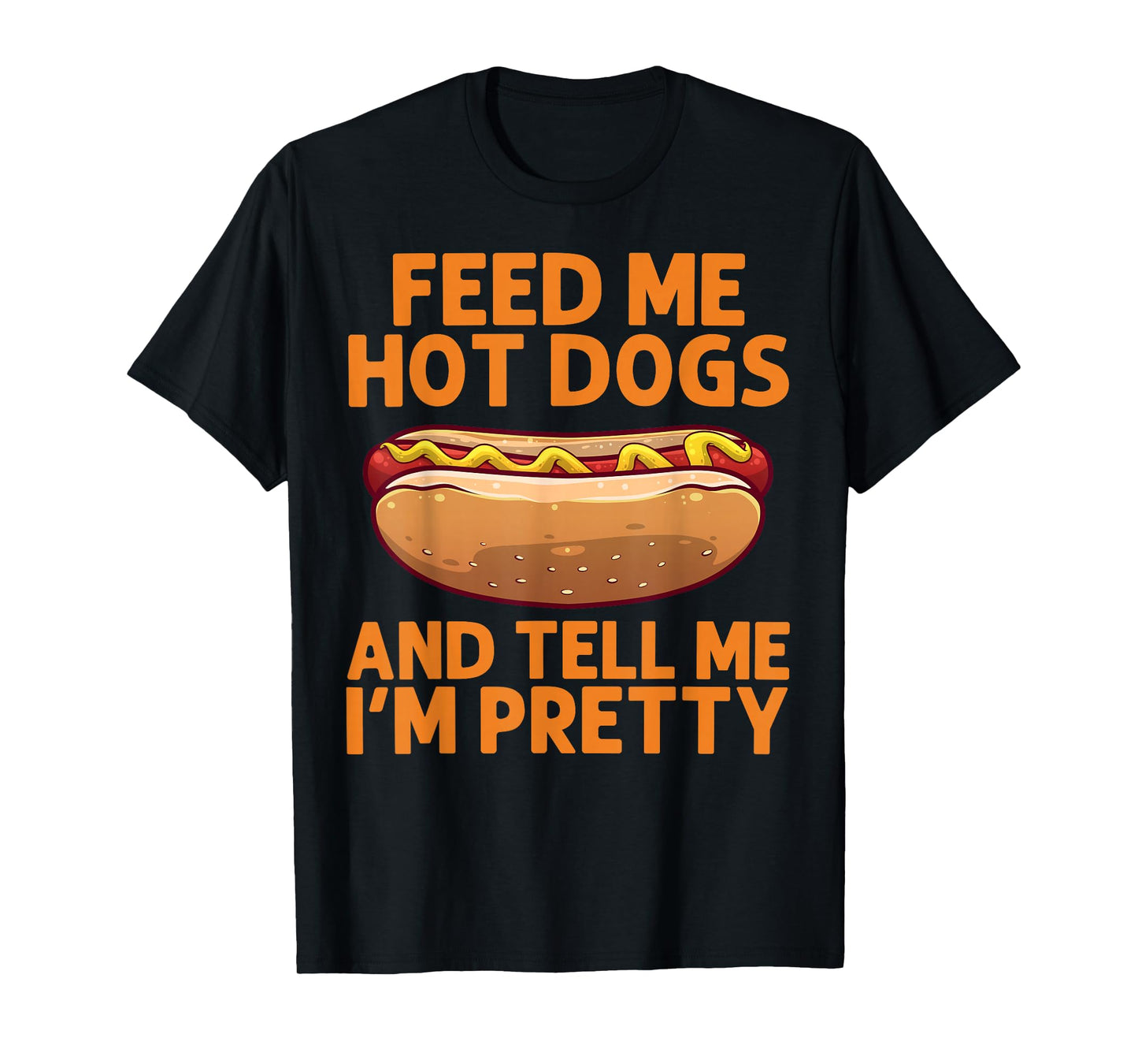 Funny Hot Dog Art for Men Women Kids Hot Dog Stand Hot Dog T-Shirt
