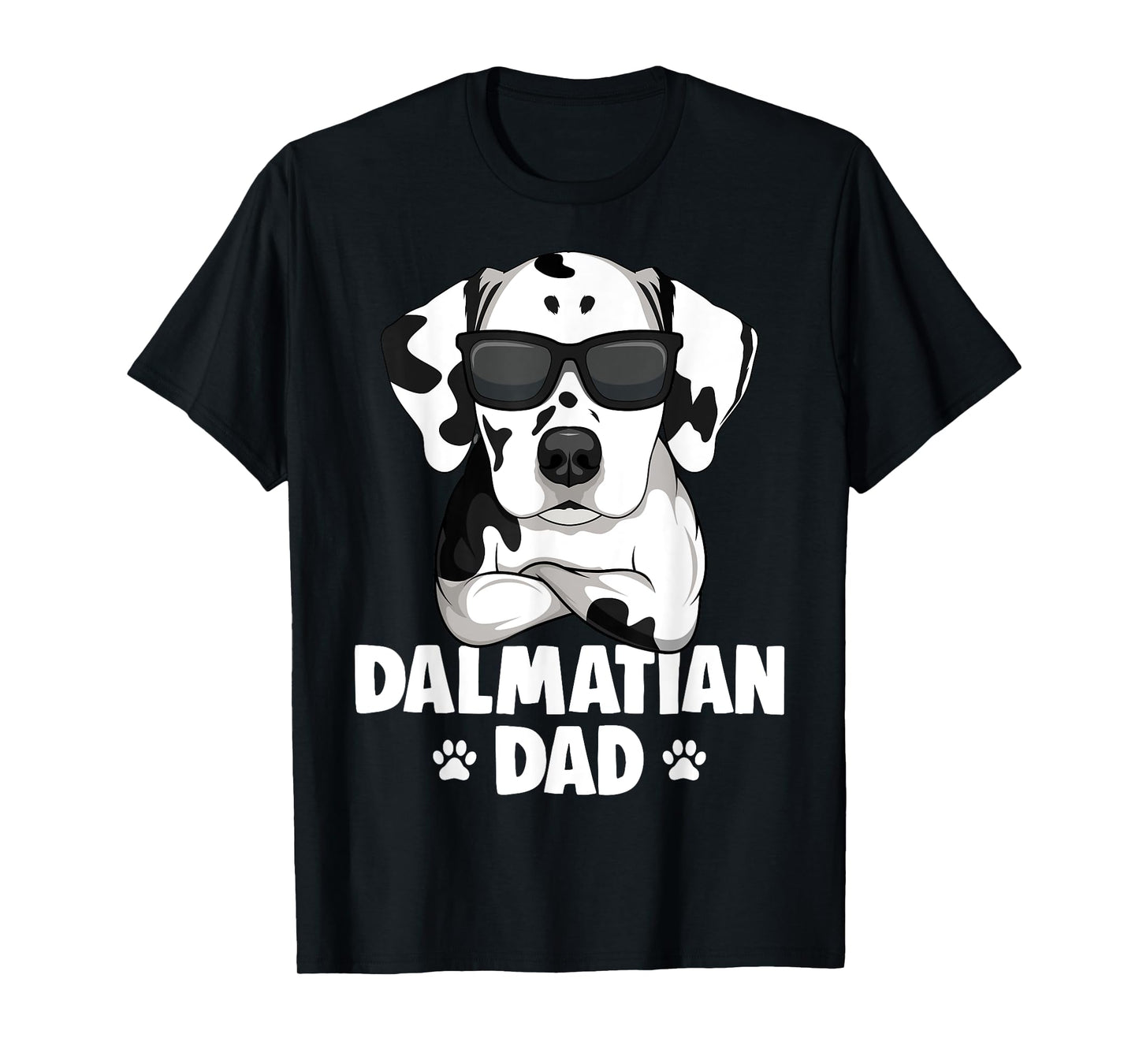Dalmatian Dog Dad T-Shirt for Men