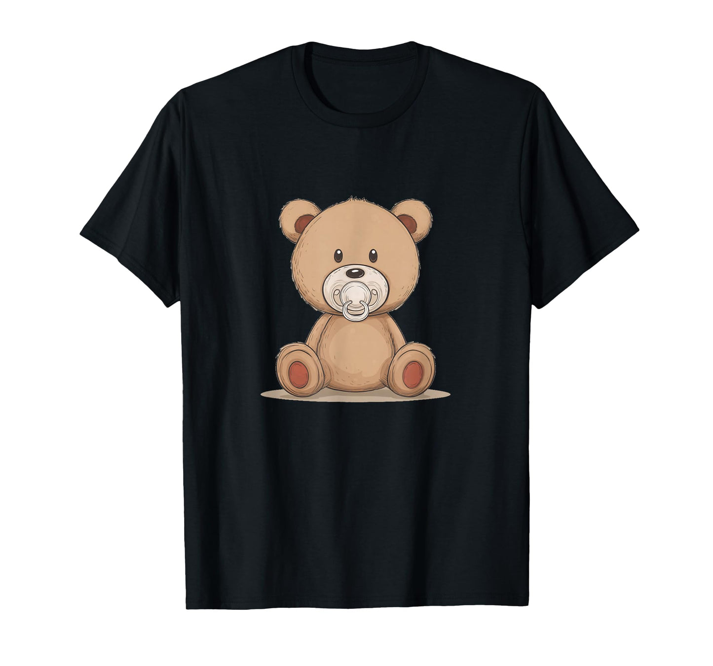 Awesome Teddy Pacifier Bear Look T-Shirt