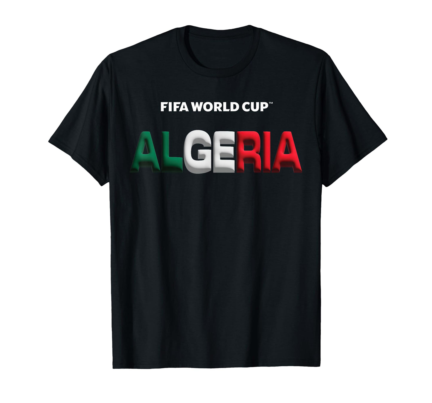 FIFA World CUP26 Algeria Bubble Color T-Shirt