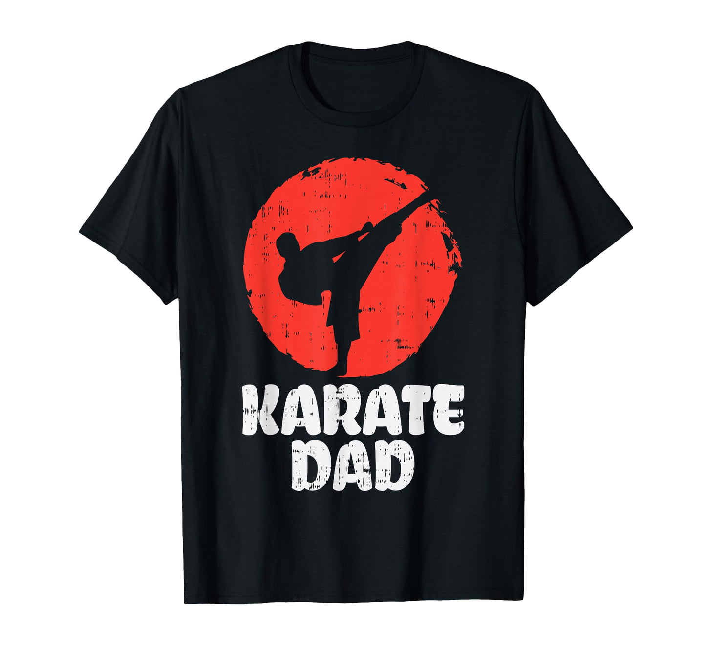 Karate Dad Fighter Japanese Martial Art Fathers Day Men Gift T-Shirt