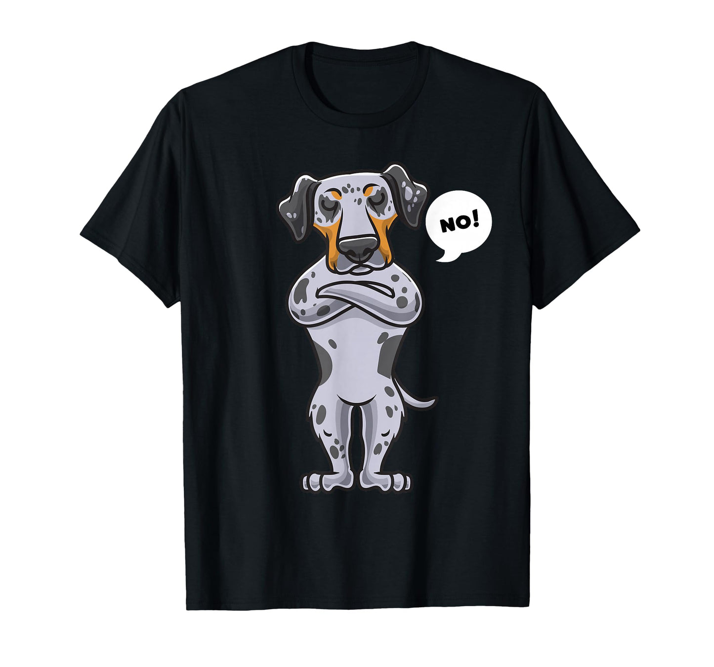 Stubborn Catahoula Leopard Dog Dog funny T-Shirt