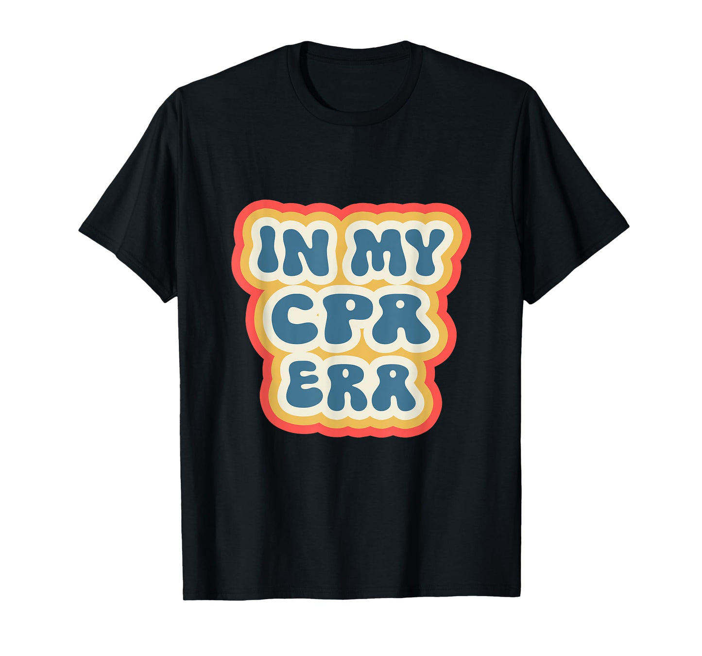 Retro Groovy In My CPA Era T-Shirt
