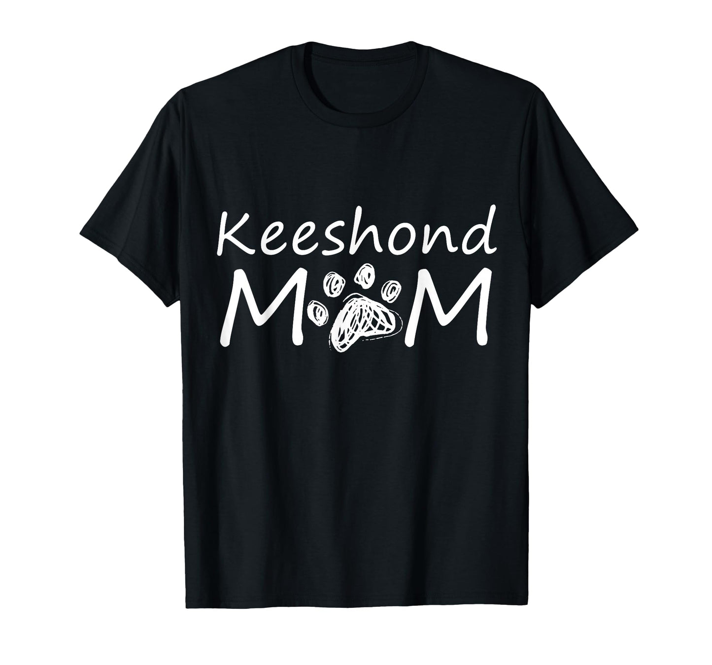 Keeshond Mom Puppy Owner Dog Breed Mommy Mother Mama T-Shirt