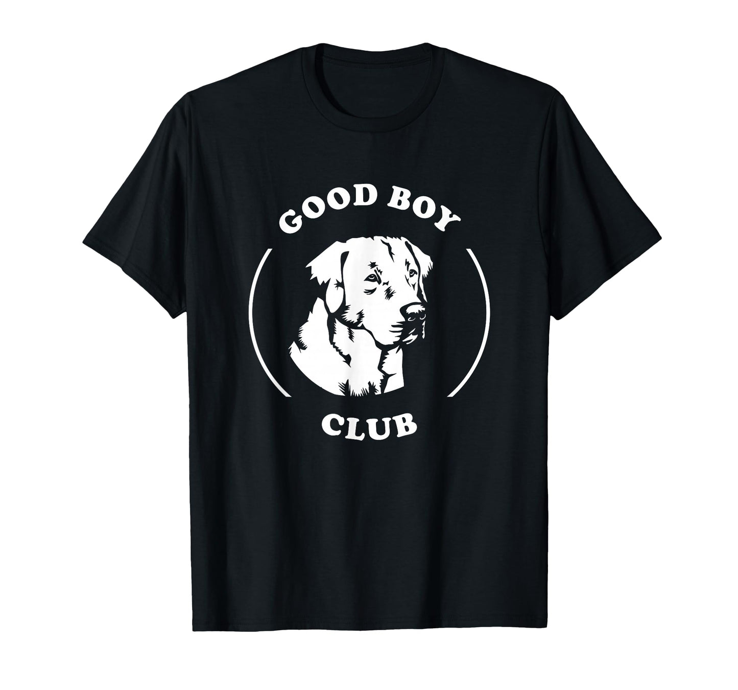 Good Boy Club T-Shirt - Funny Cute Labrador Dog T-Shirt