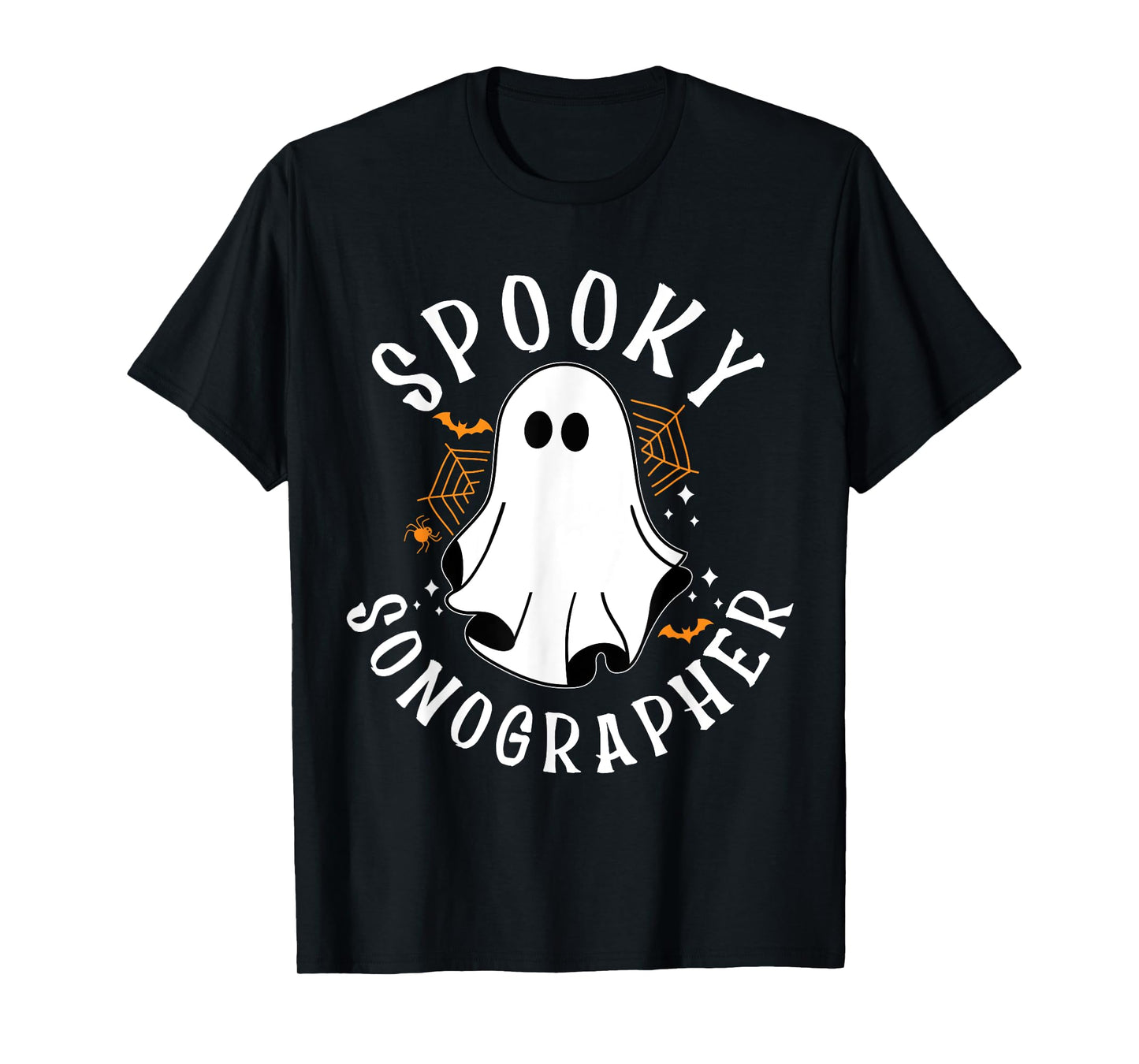 Spooky Sonographer, Halloween Sonography, Ultrasound Tech T-Shirt
