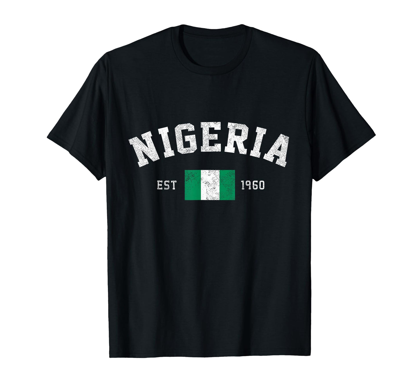 Nigeria Est. 1960 Nigerian Flag Independence Day T-Shirt