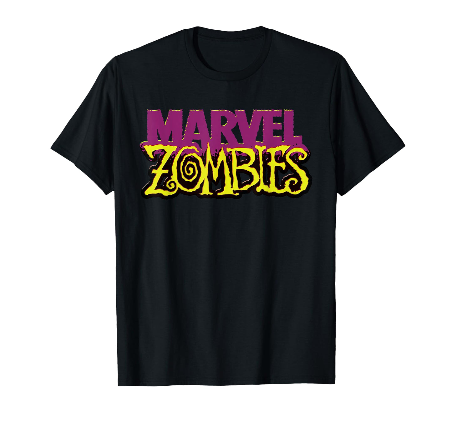 Marvel Zombies Official Color Logo Halloween T-Shirt
