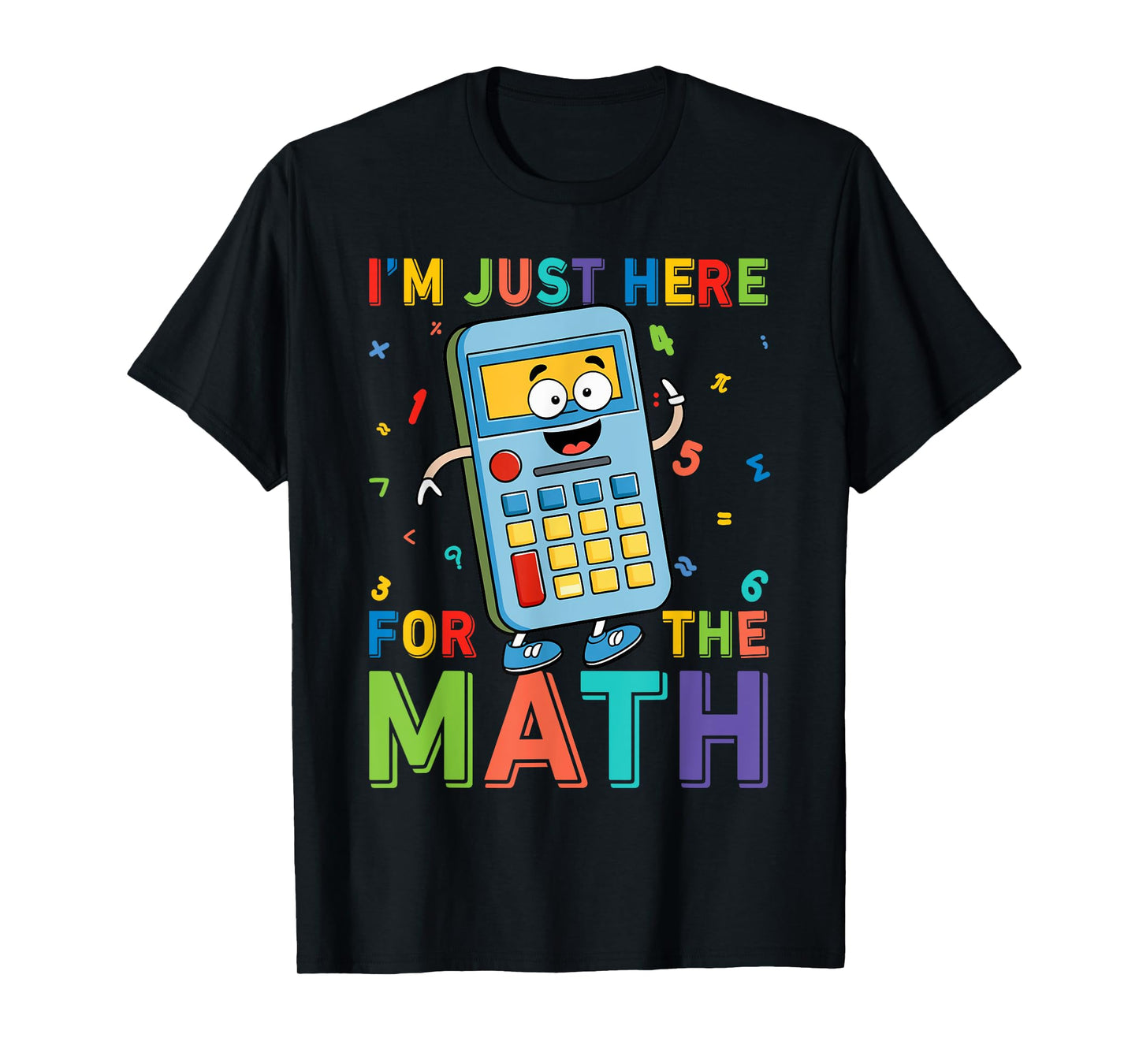 Number Day Maths Day Number Day Calculator Kids Costume T-Shirt