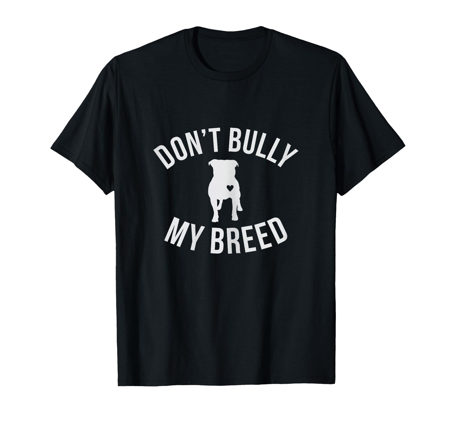 Don't Bully My Breed Shirt for Pitbull Lover, Rescue Dog Mom T-Shirt