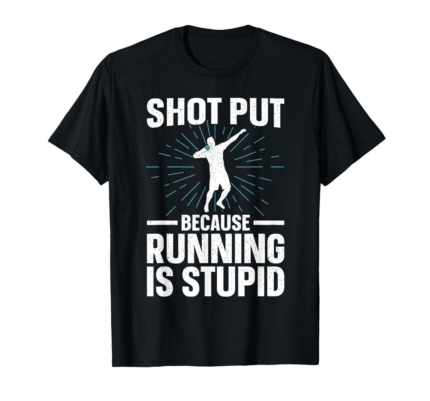 Shot Put Art For Men Women Track And Field Coach Shot Put T-Shirt