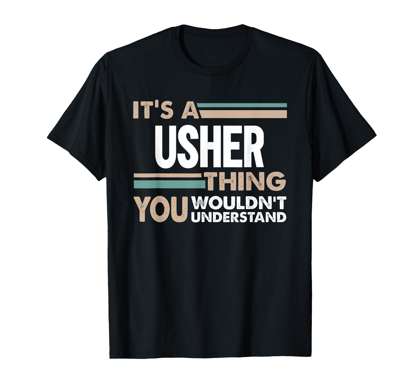 It's a Usher Thing You Wouldn't Understand Retro T-Shirt