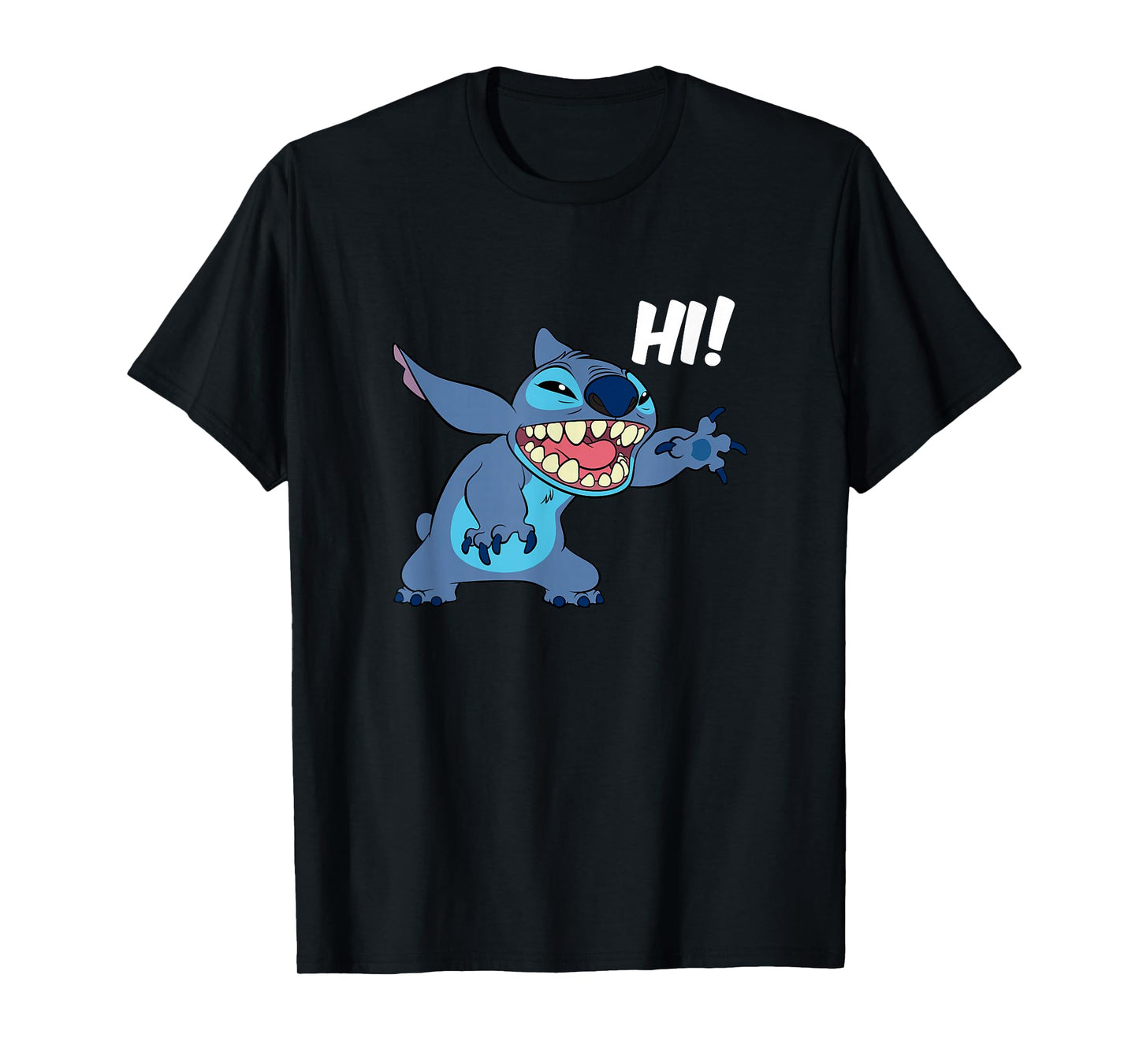 Disney Lilo & Stitch Hi! Funny Stitch Greeting T-Shirt