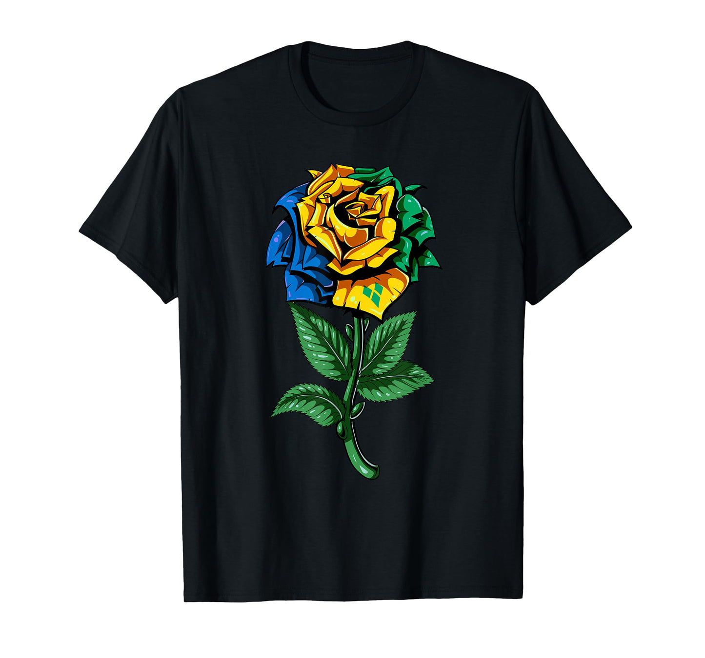St Vincent Flag Vincentian T-Shirt