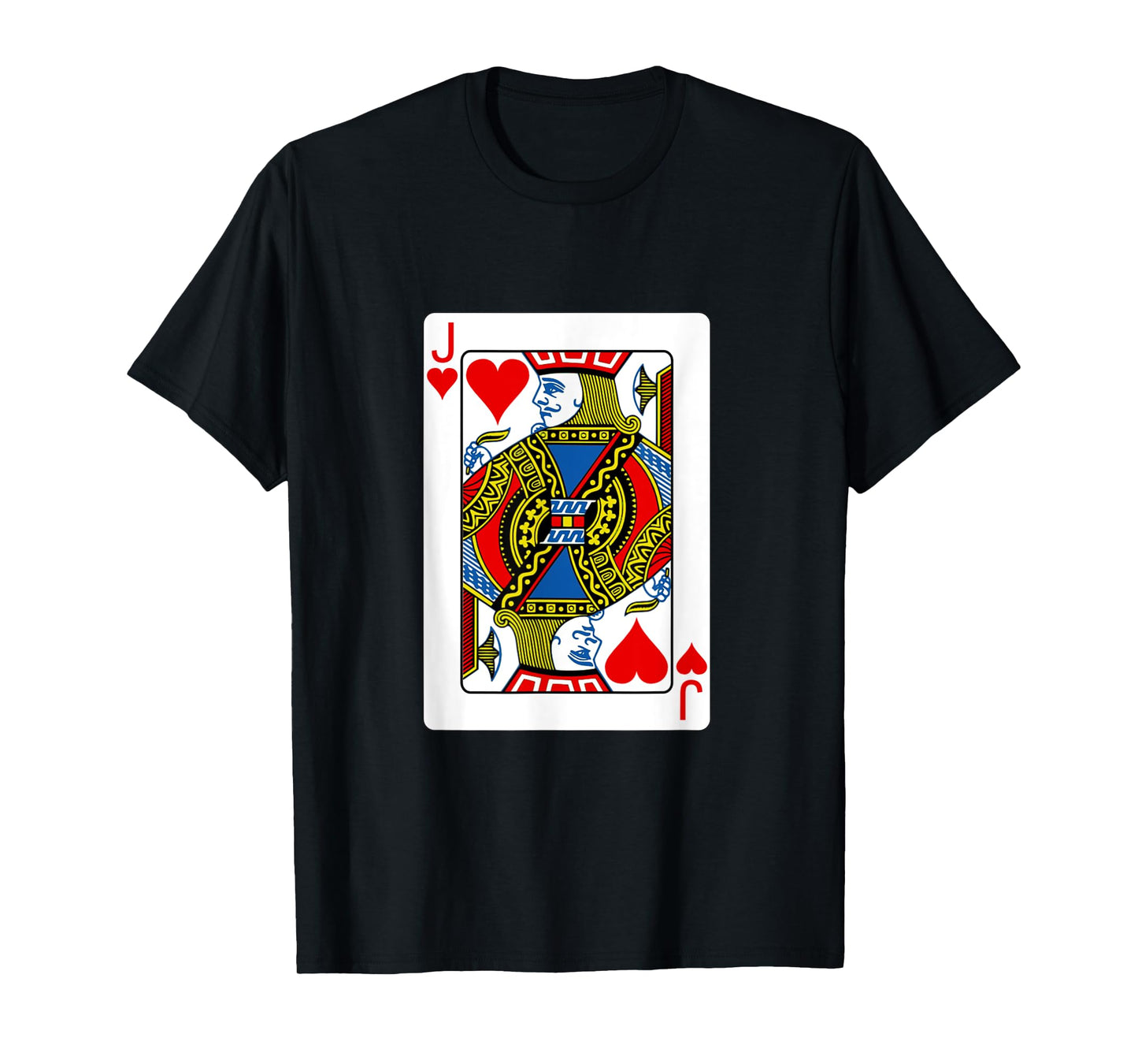 funny halloween shirt 2025 Jack Playing Card Costume fun T-Shirt