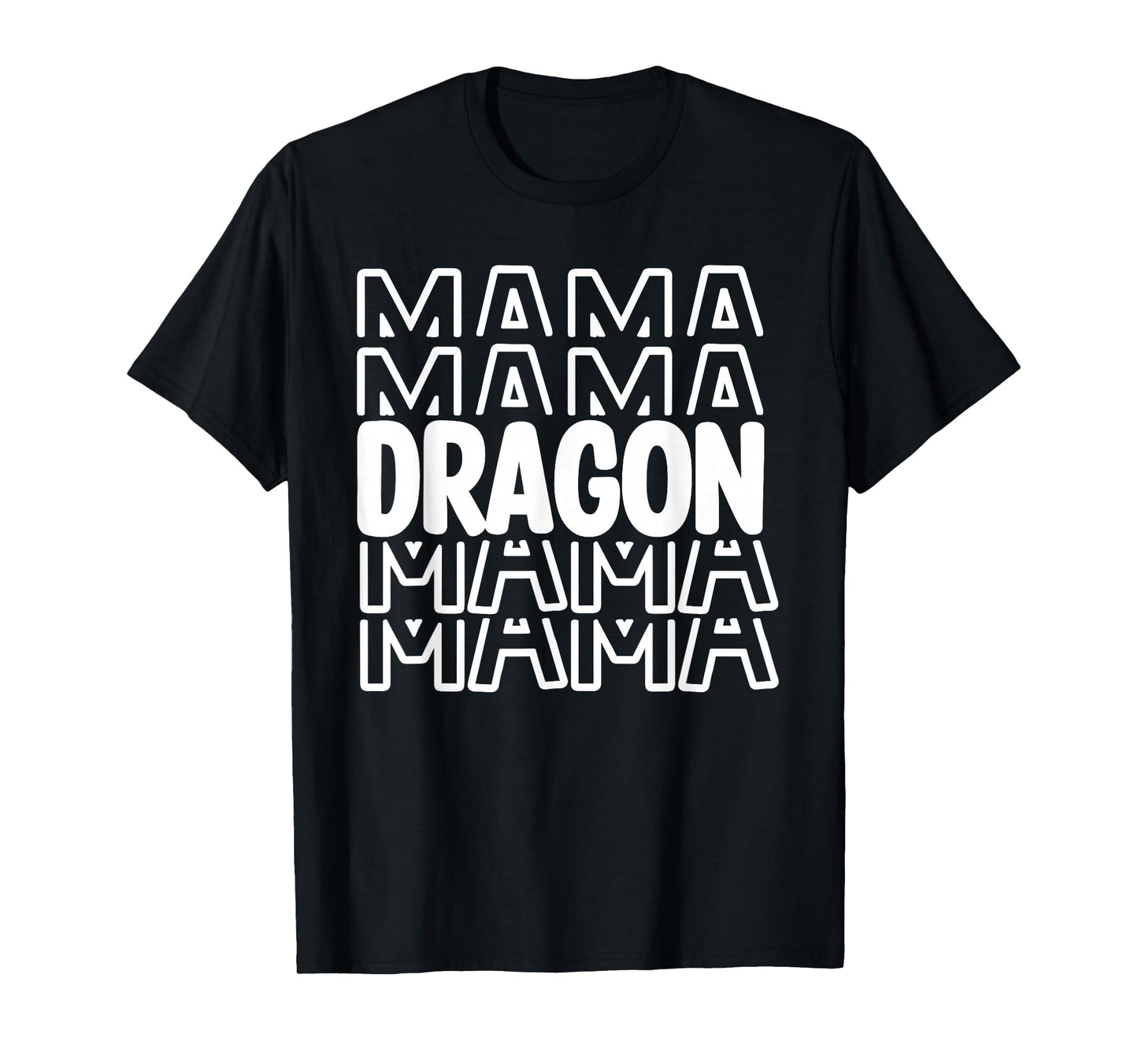 Dragon Mama School Mascot Mom Parent Game Day Shirt T-Shirt
