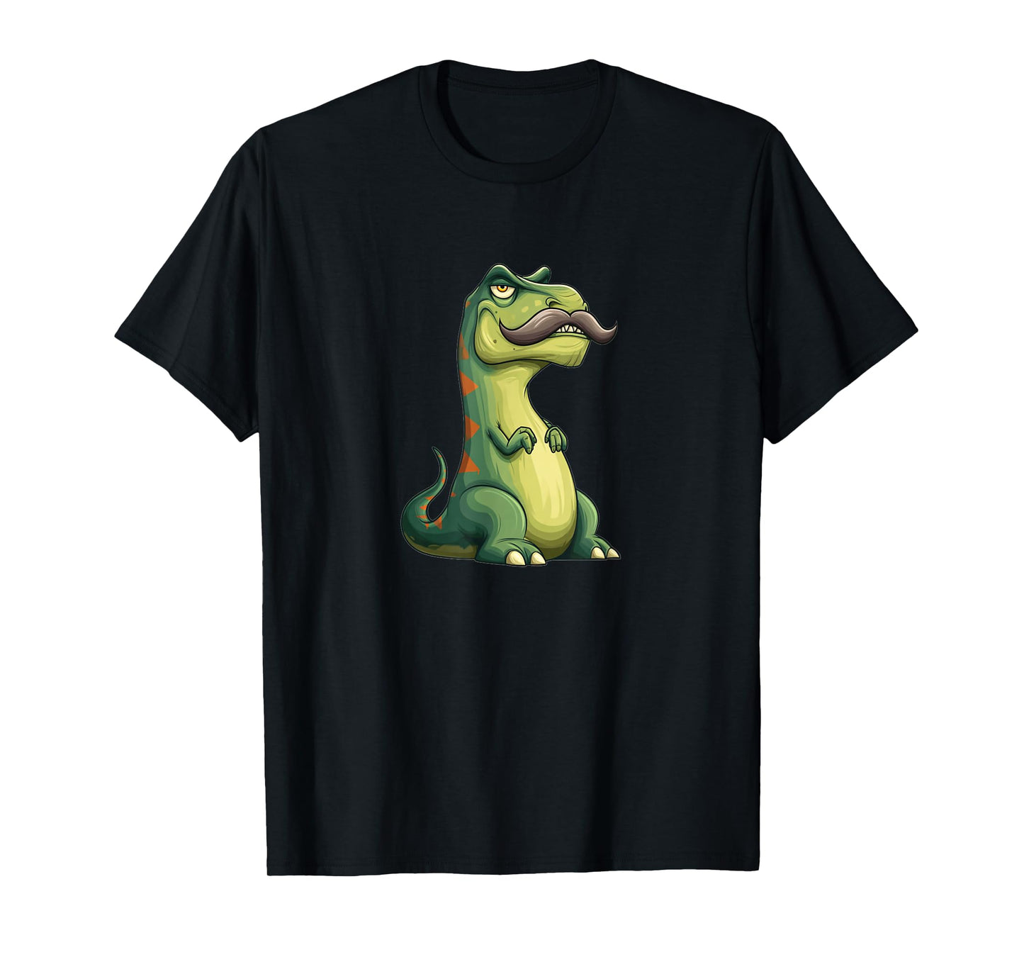 Cool Dinosaur Look with Beard T-Shirt