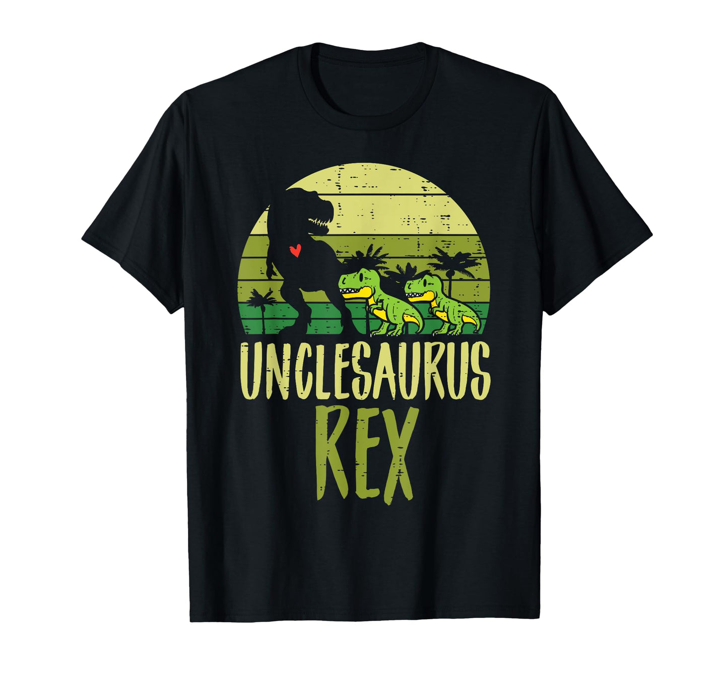 Unclesaurus Trex Funny Fathers Day Dinosaur Dino Uncle Men T-Shirt