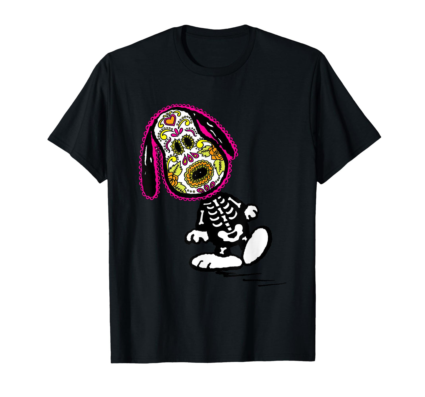 Peanuts Cinco De Mayo Skeleton Snoopy T-Shirt