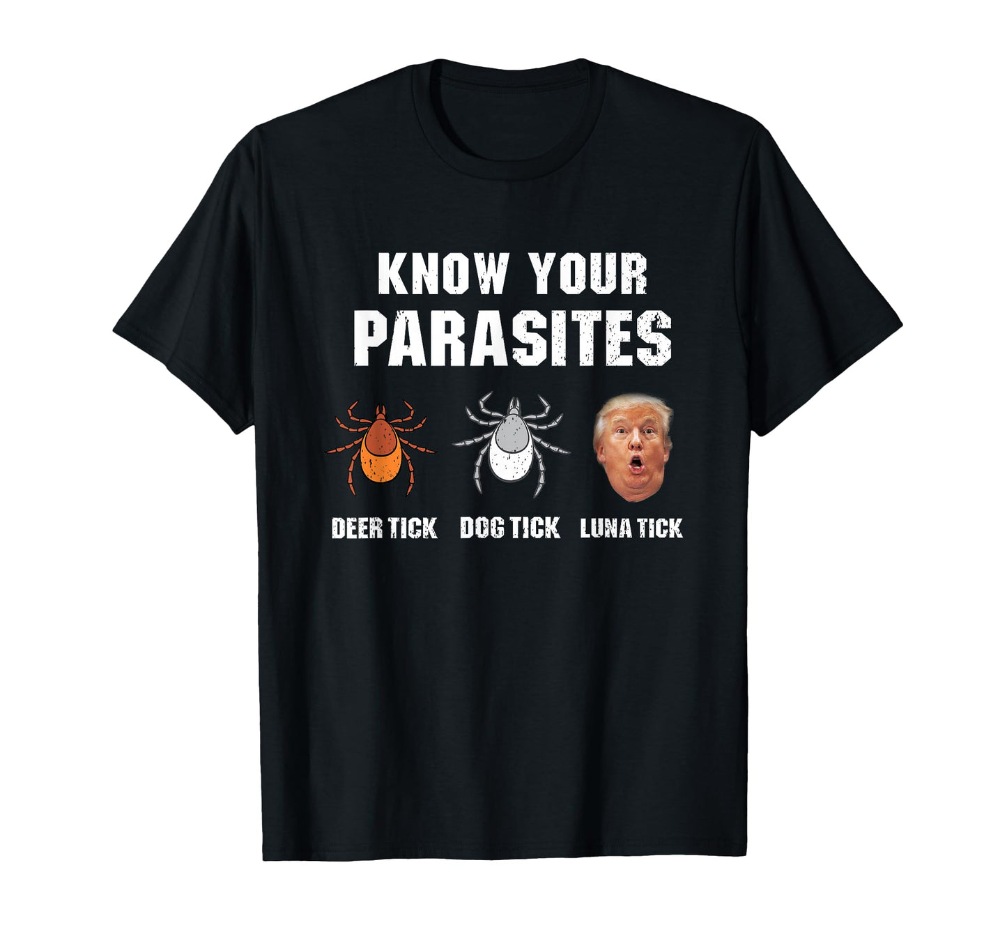 Know Your parasites - Funny Anti Trump T-Shirt
