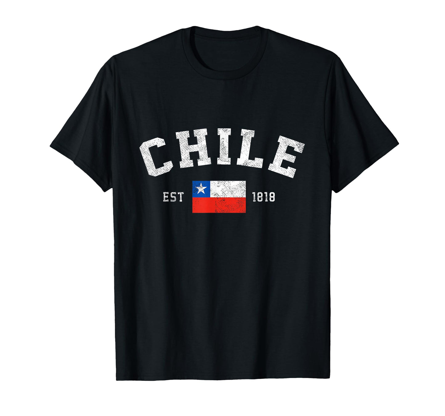 Chile Est. 1818 Chilean Flag Independence Day T-Shirt