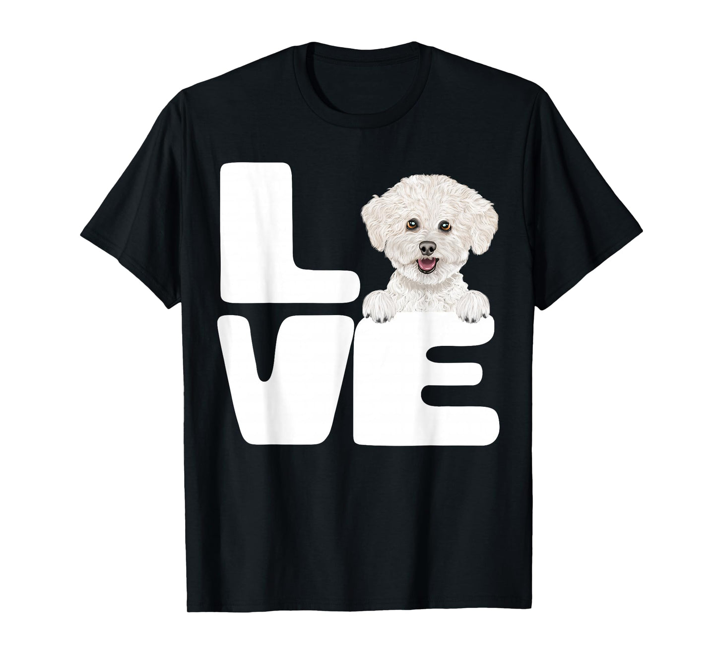 I Love My Bichons Frise Dog Lover T-Shirt