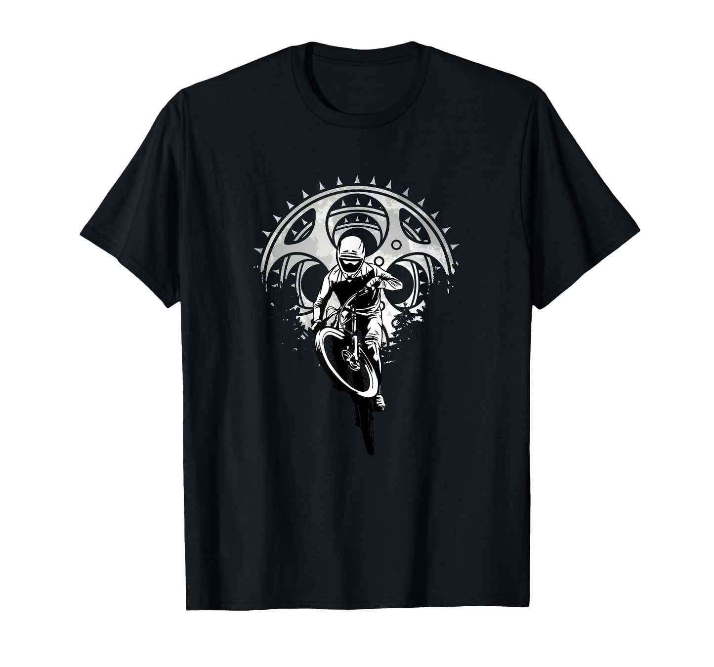Downhill Biker Graphics - Mountain Bike & Mountain Biker T-Shirt