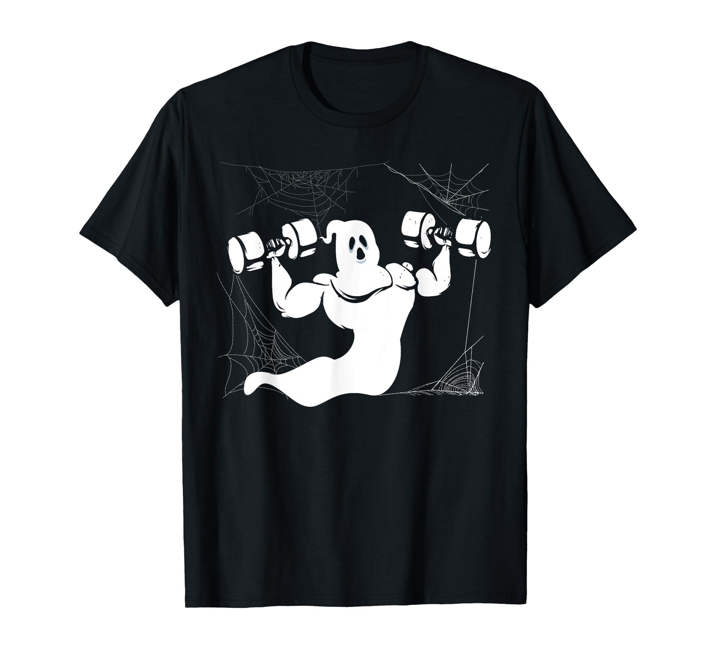 Halloween Weightlifting Gym Instructor Body Builder Fitness T-Shirt