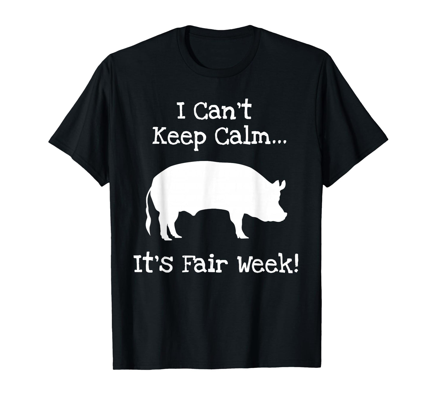 State and County Fair - Show Pig Livestock Showing T-Shirt