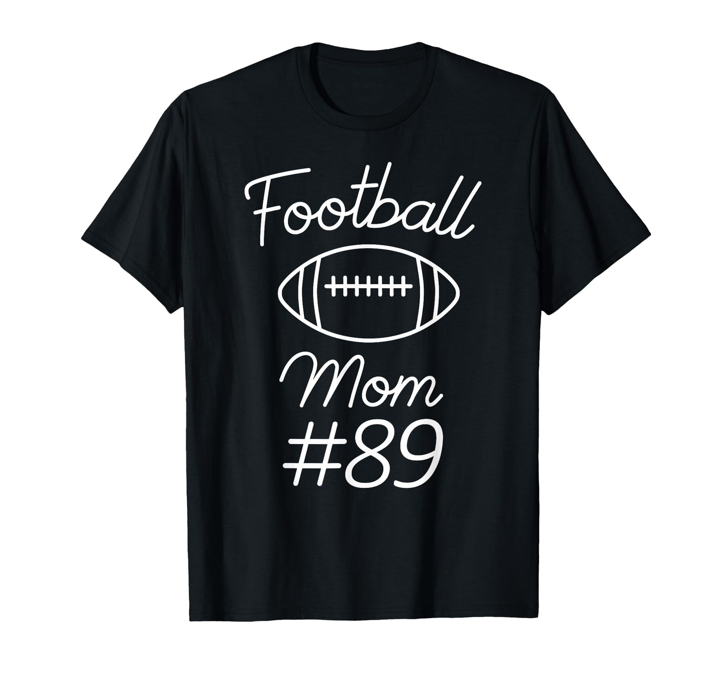 Football Mom Number 38 Biggest Fan Woman Team Game My Son T-Shirt