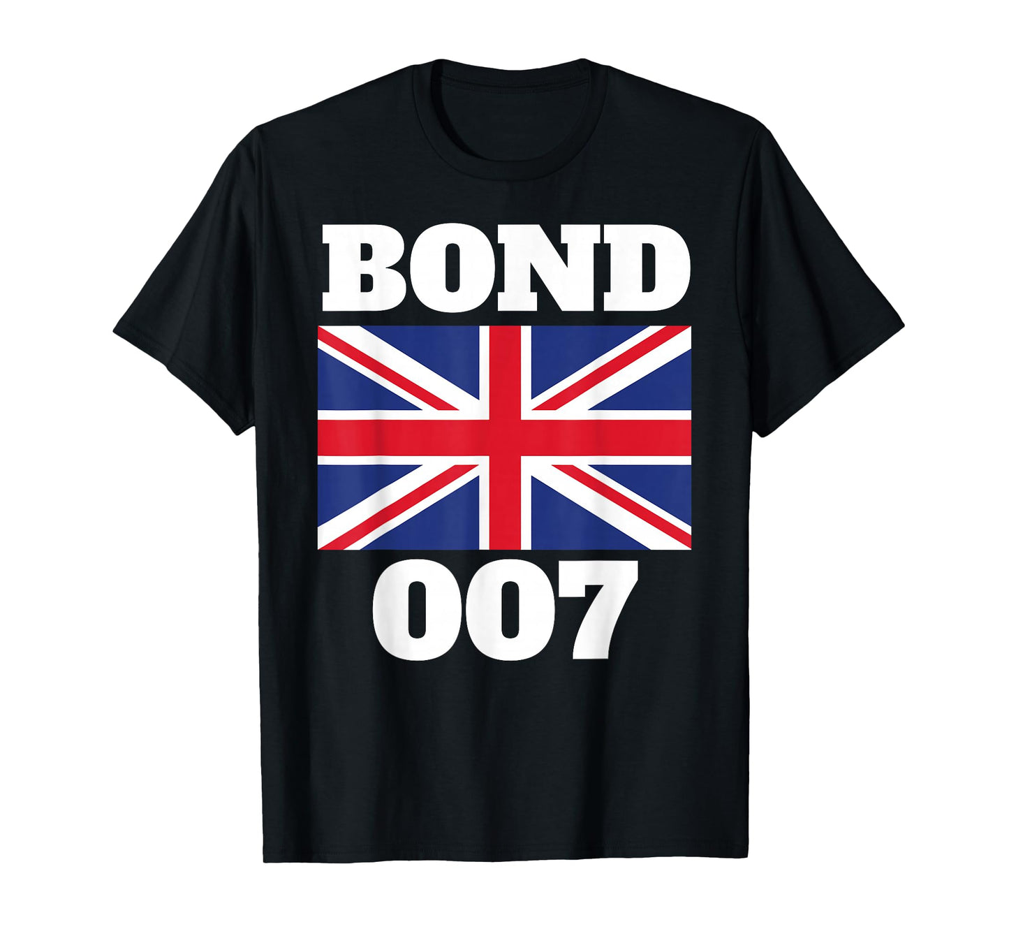 Bond Union Flag 007 Retro Shirt T-Shirt
