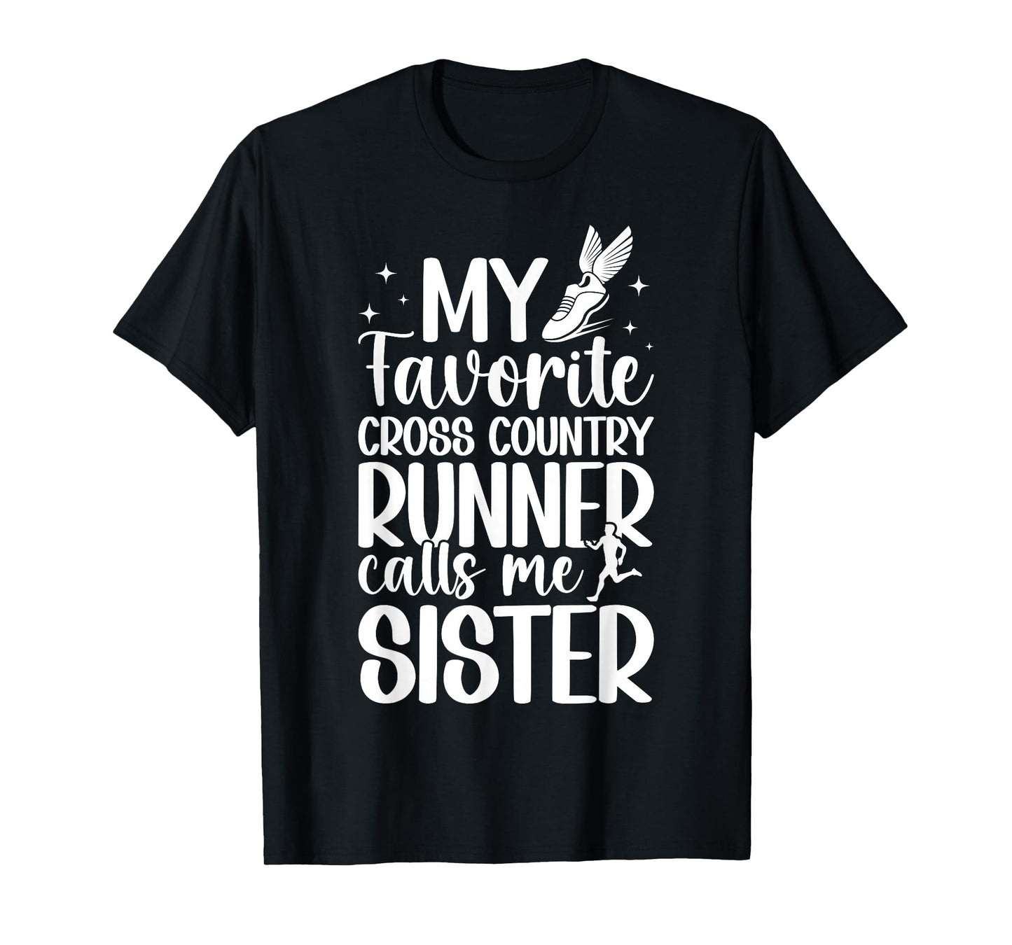 Proud Cross Country Sister Of A Cross Country Runner Sis T-Shirt