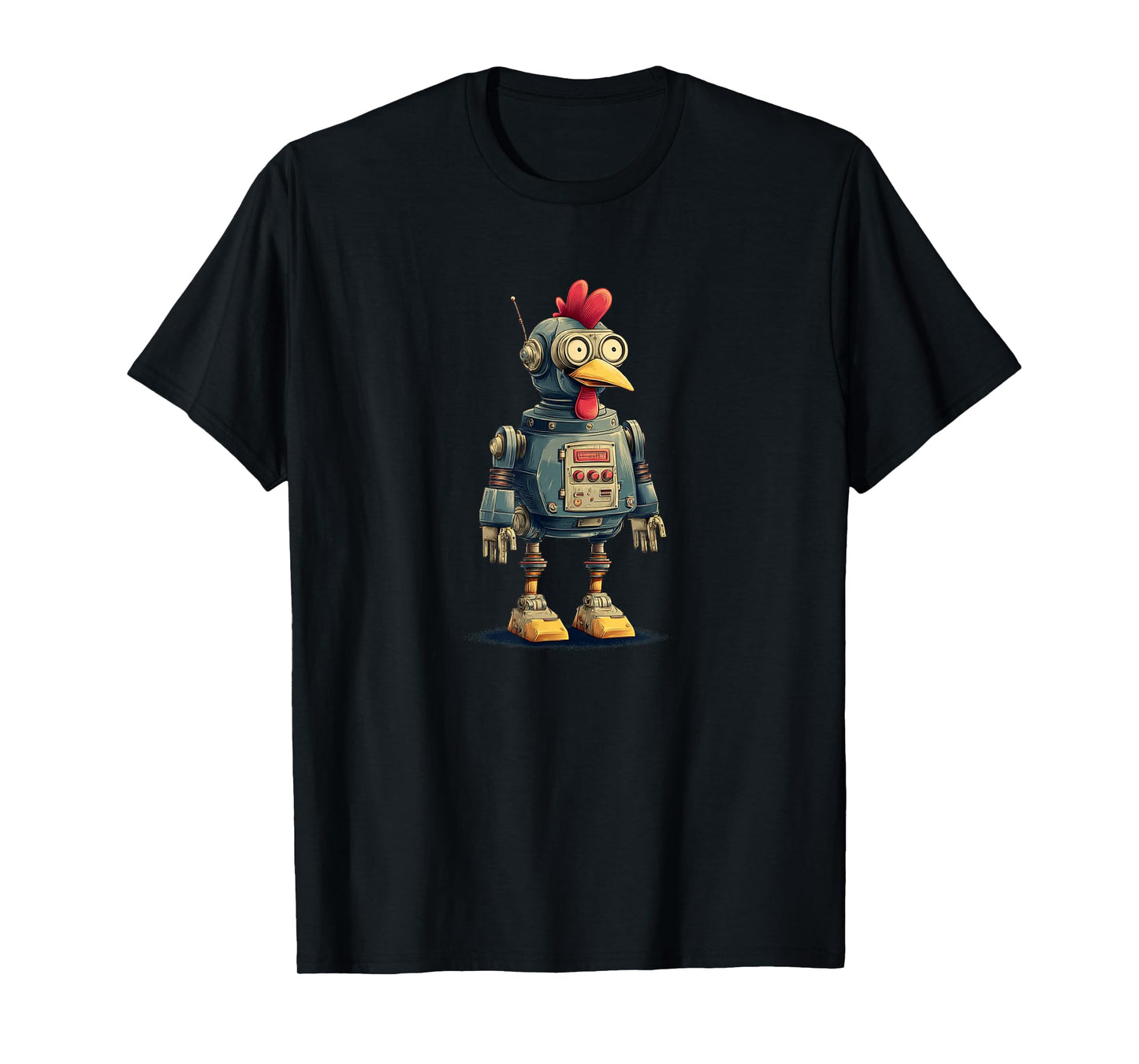 Cute Chicken AI for Robots and Smart Animals Lovers T-Shirt