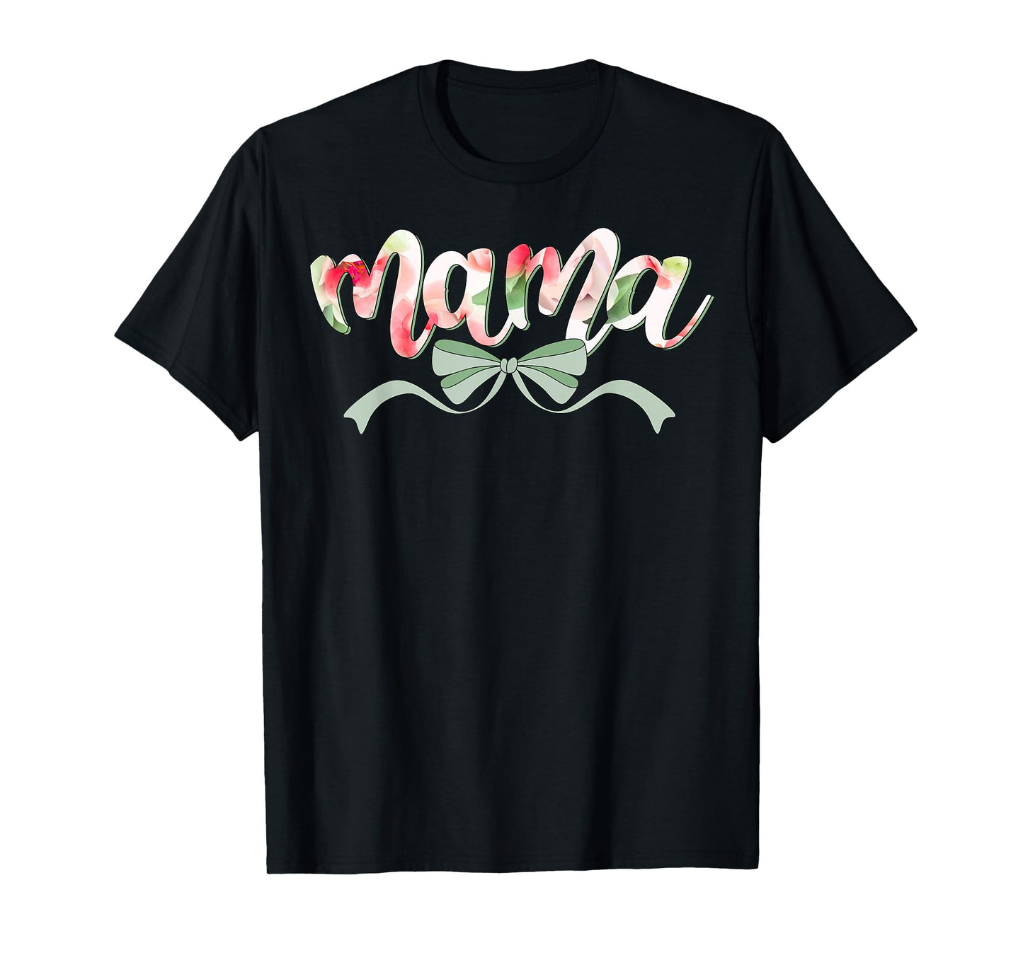 God Made Me A Mama Christian Moms Coquette Vintage Women T-Shirt