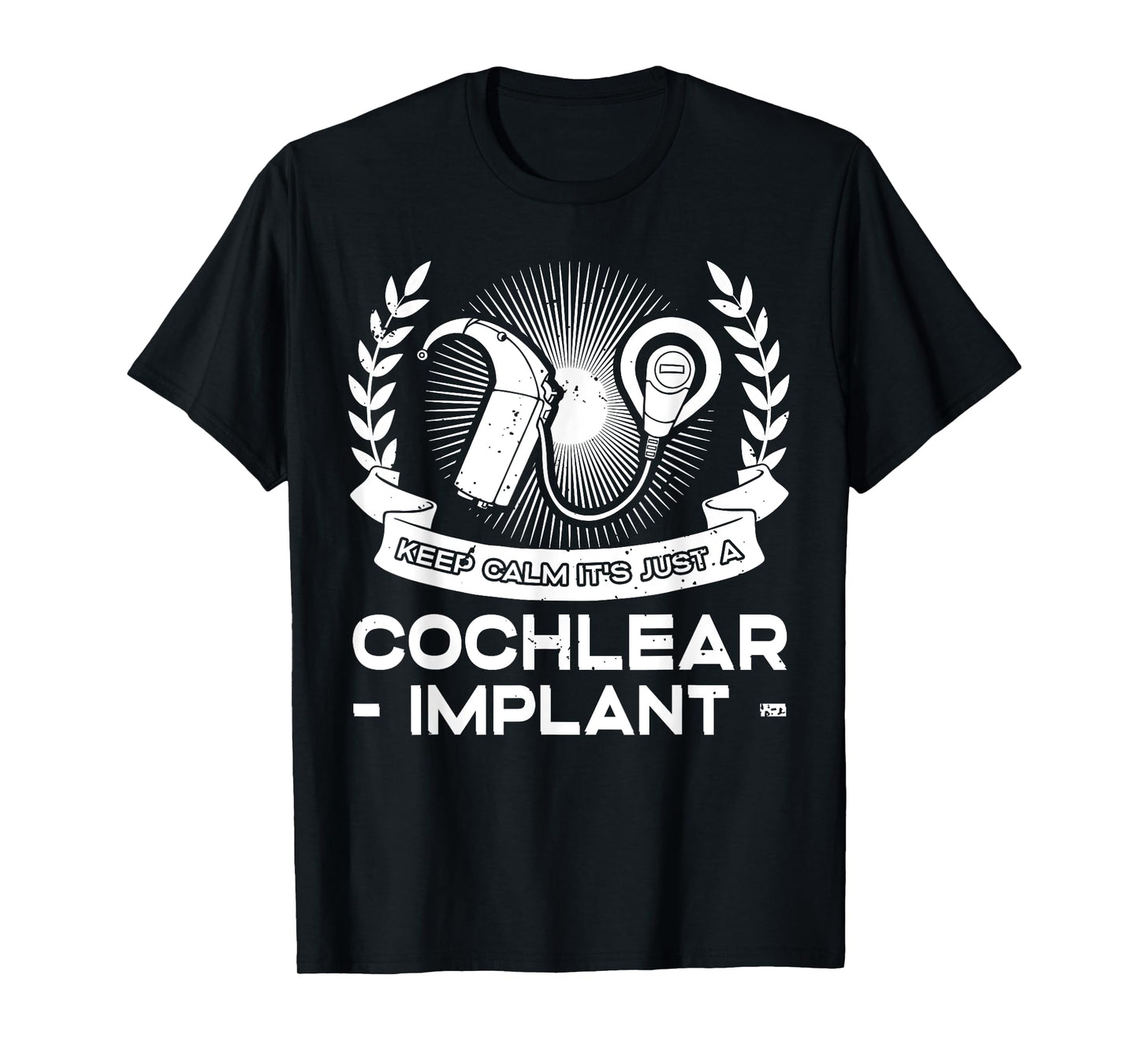 Cochlear Implant Heairing Aid Sound Device T-Shirt